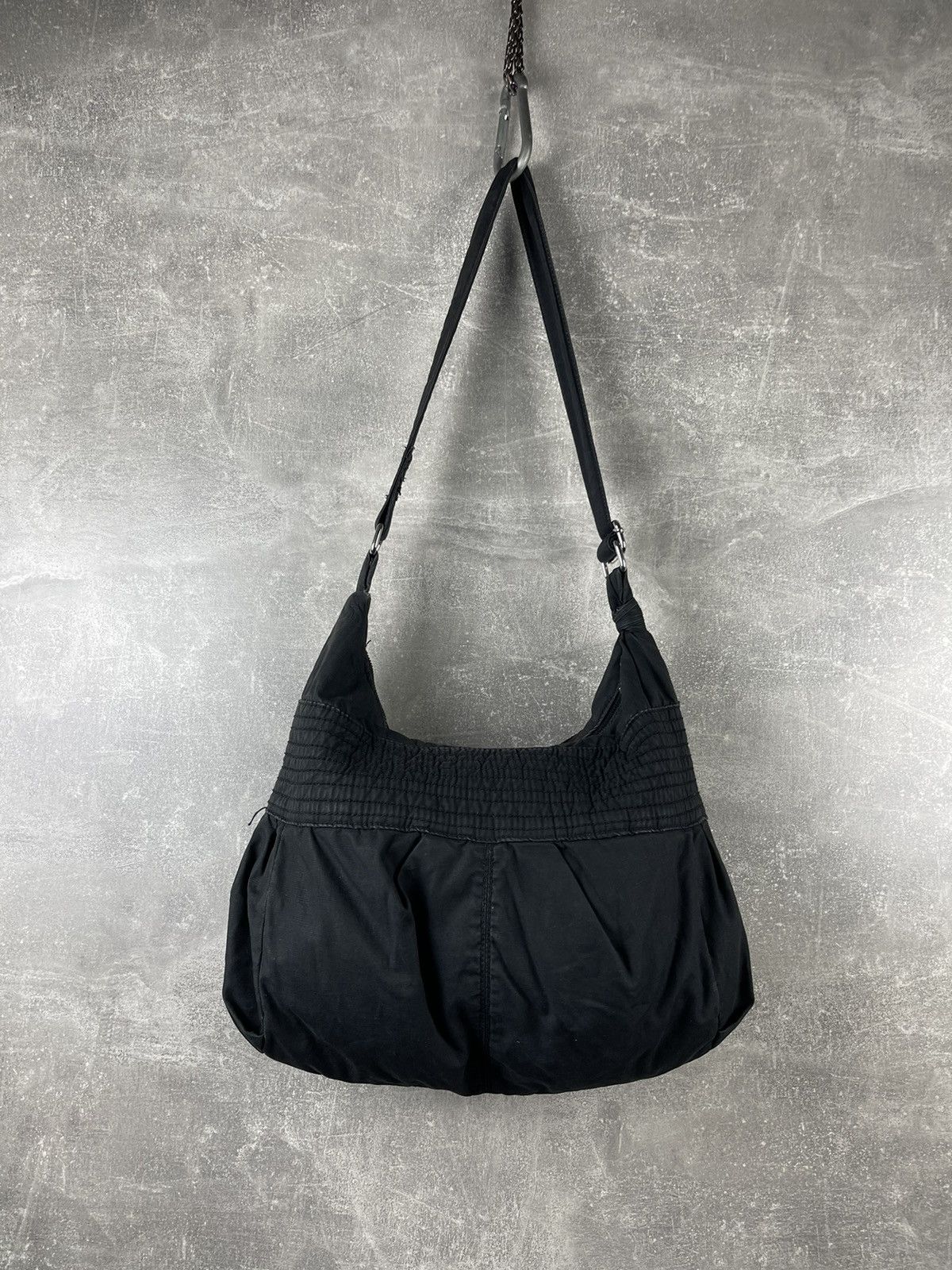 Diesel Diesel Vintage Cotton Top Zip Harajuku Shoulder Bag 2000s Size ONE SIZE - 7 Thumbnail