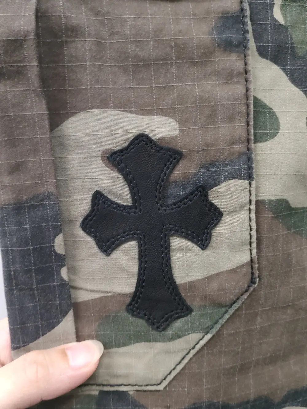 Chrome Hearts Chrome Hearts Camouflage Silver Button Cargo Pants Size US 32 / EU 48 - 5 Thumbnail