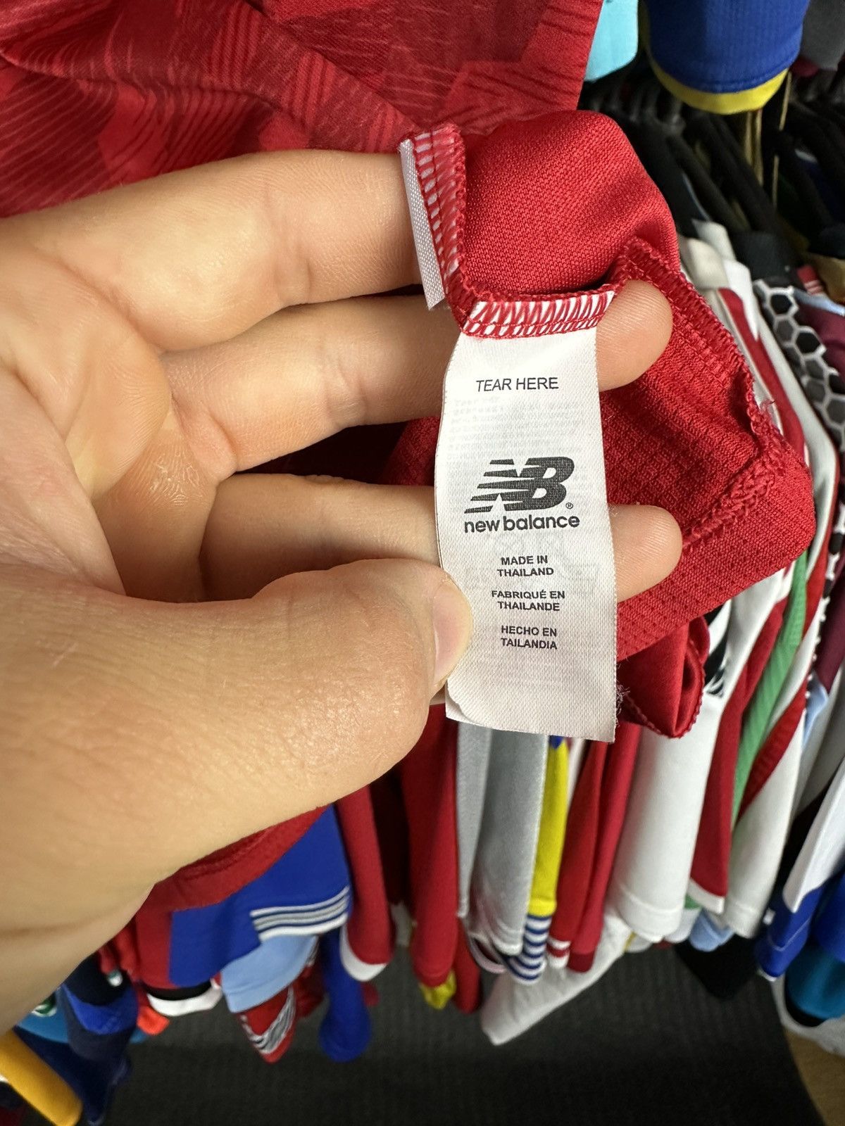 New Balance Liverpool 2019 2020 New Balance Football Shirt Jersey Soccer Size US XL / EU 56 / 4 - 5 Thumbnail