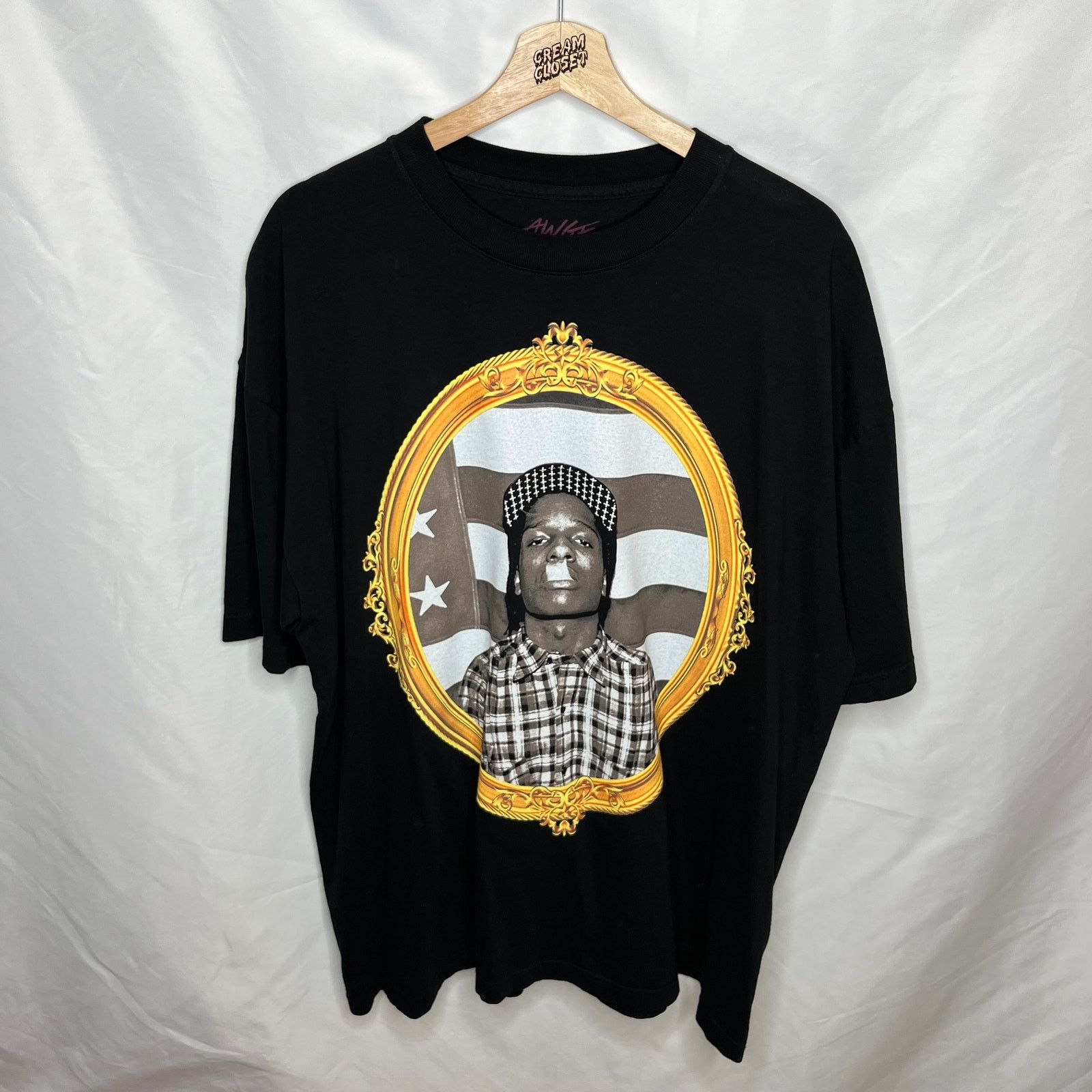 ASAP Rocky A$AP Mob AWGE Claw Hip Hop Rap shops Tour Merch Tee