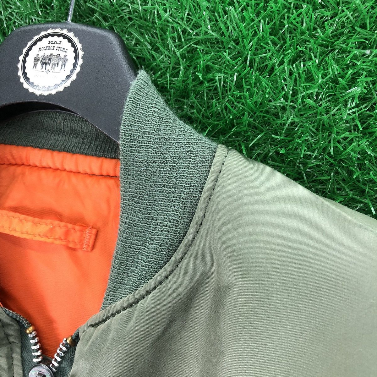 80's〜 ALPHA MA-1 MADE IN USA Vintage 80's Alpha Industries MADE IN USA Bomber Jacket MA-1