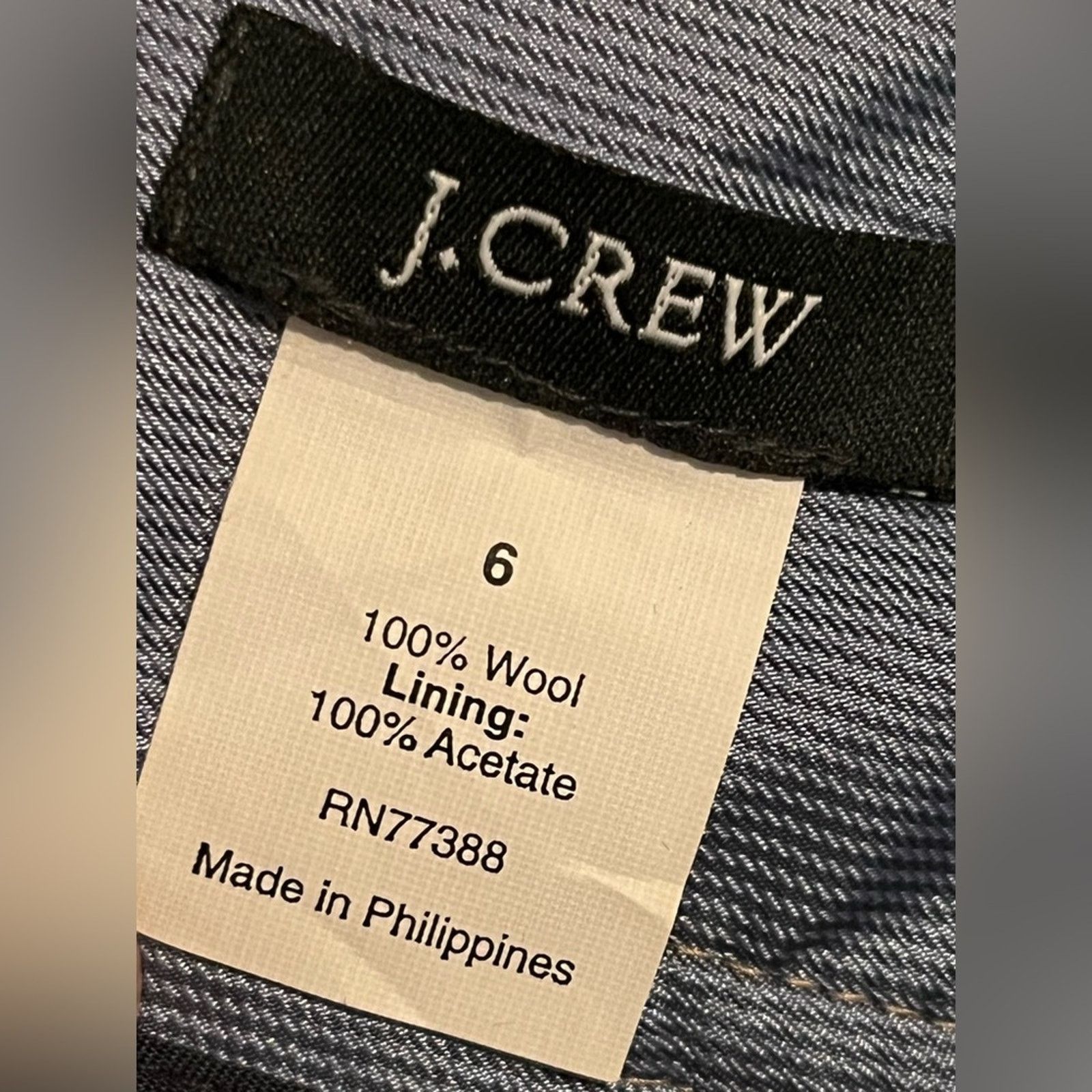 J.Crew J. Crew Tweed Skirt Size 6 Vintage Size 28" / US 6 / IT 42 - 3 Thumbnail
