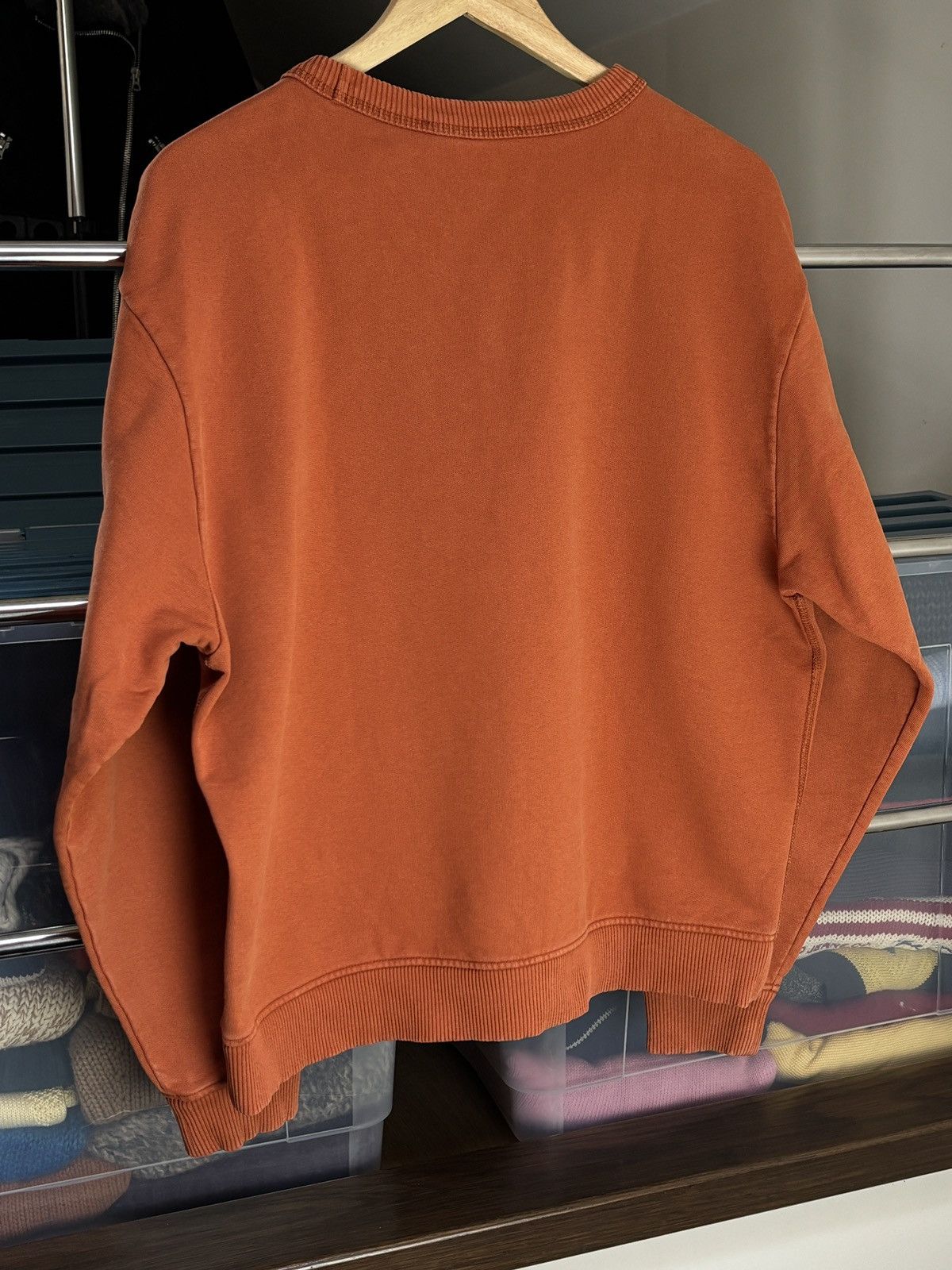 Acne Studios Acne Studios oversized center logo boxy sweatshirt crewneck Size US XXS / EU 40 - 5 Thumbnail