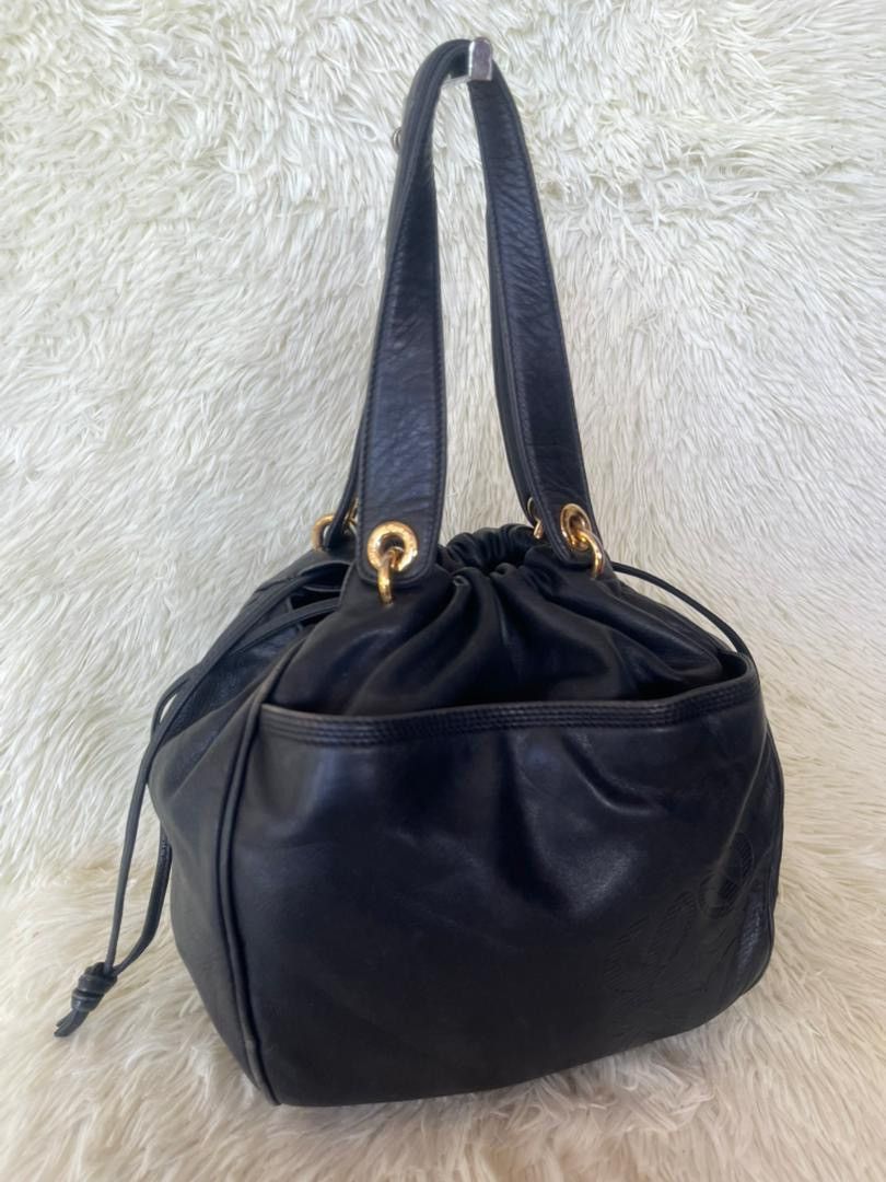 Loewe Loewe Anagram Leather Shoulder Bag Size ONE SIZE - 3 Thumbnail