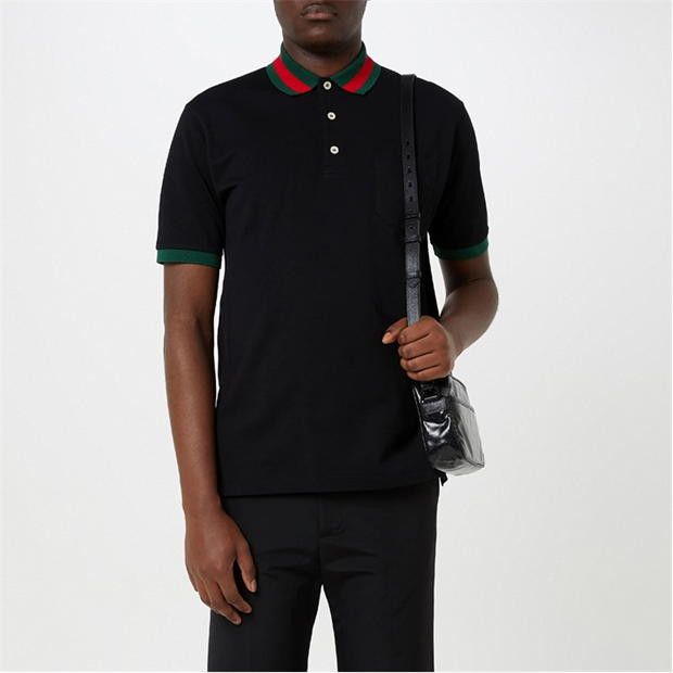 Web Collar Polo Shirt