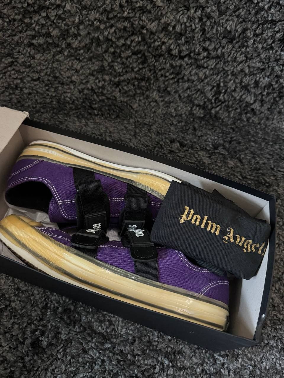 Palm Angels Palm Angels Vulcanized Purple Canvas Size US 9 / EU 42 - 5 Thumbnail