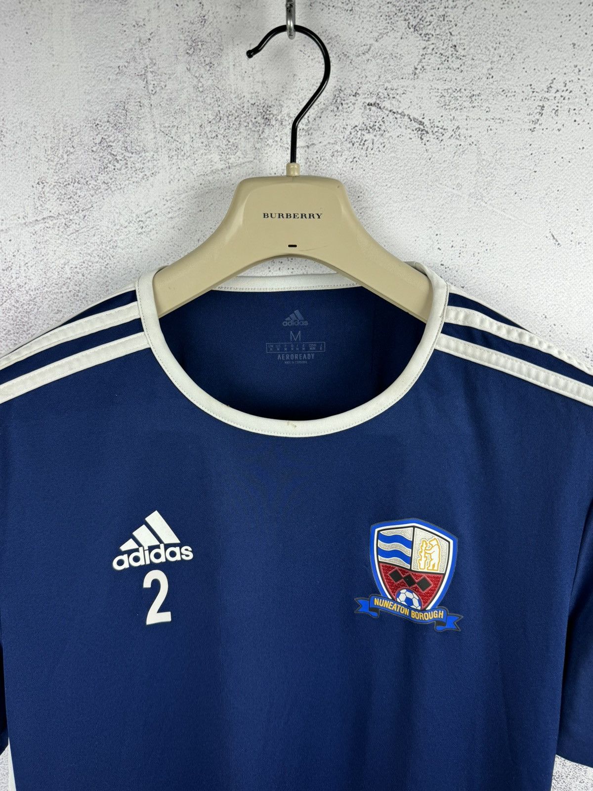 Adidas Adidas Soccer Jersey Nuneaton Borough 2 size M Size US M / EU 48-50 / 2 - 5 Thumbnail