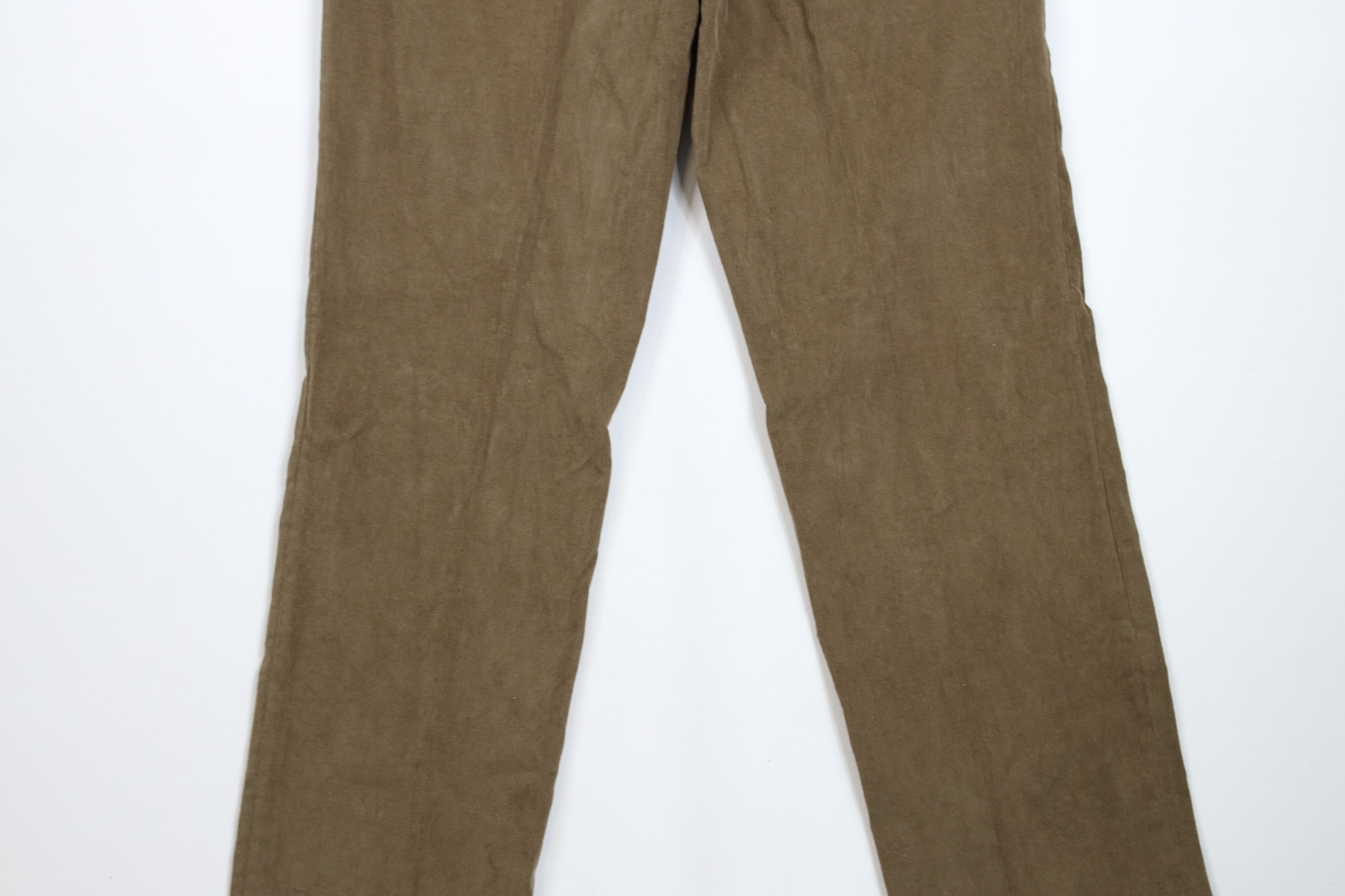 Ralph Lauren × Vintage Deadstock Vintage Ralph Lauren Corduroy Chino Pants Brown Size US 36 / EU 52 - 13 Thumbnail