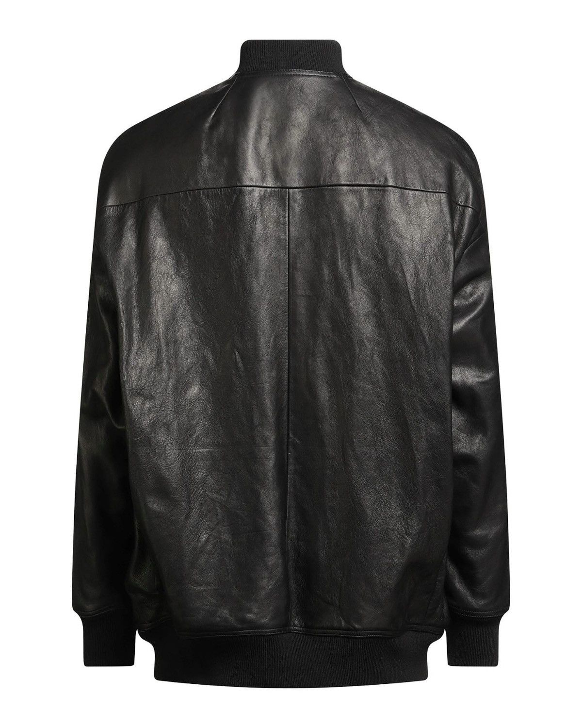Rick Owens Rick Owens Jumbo Peter Lambskin Leather Flight Jacket 48/M Size US M / EU 48-50 / 2 - 2 Thumbnail