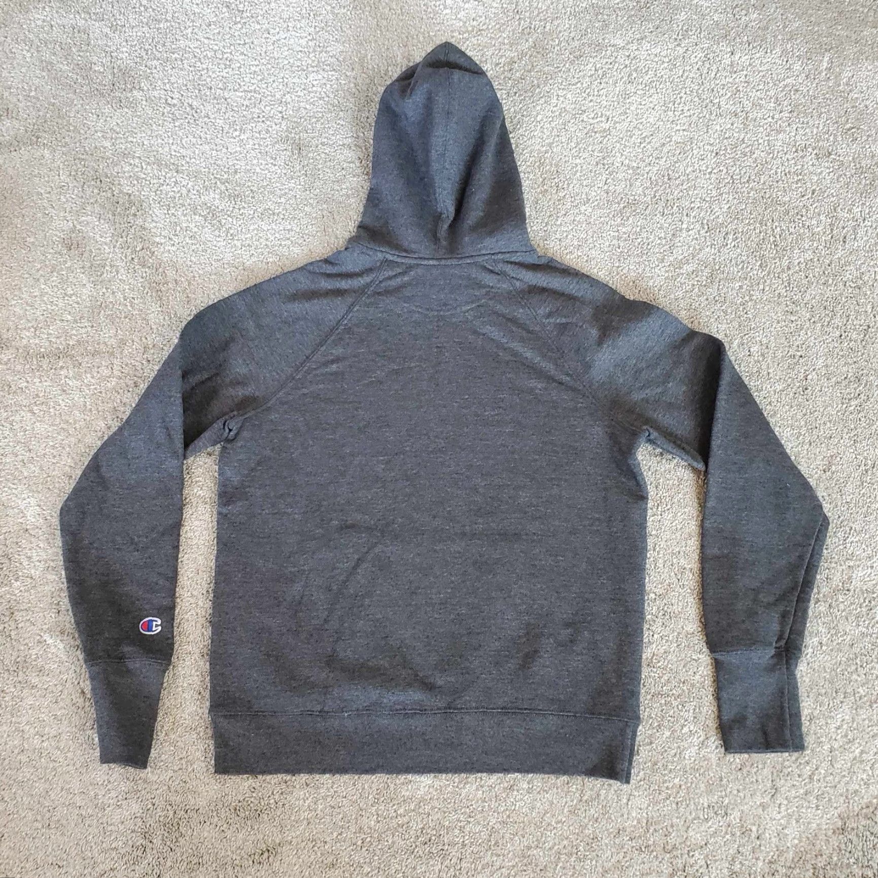 Champion VINTAGE Champion Hoodie Warmup Sweatshirt Hoodie Men’s XS Heathered Grey Size US XS / EU 42 / 0 - 7 Thumbnail