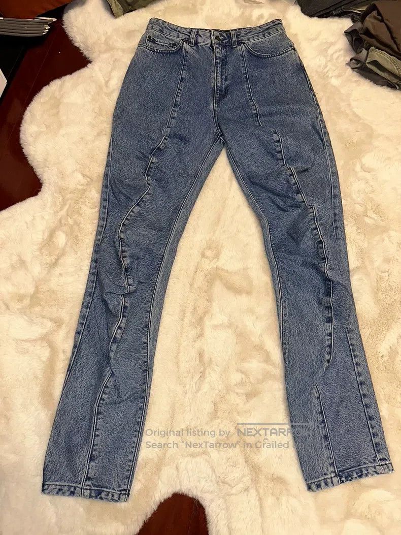 Y/Project Y/Project Size M Wrinkled washed twisted jeans Size US 31 - 1 Thumbnail
