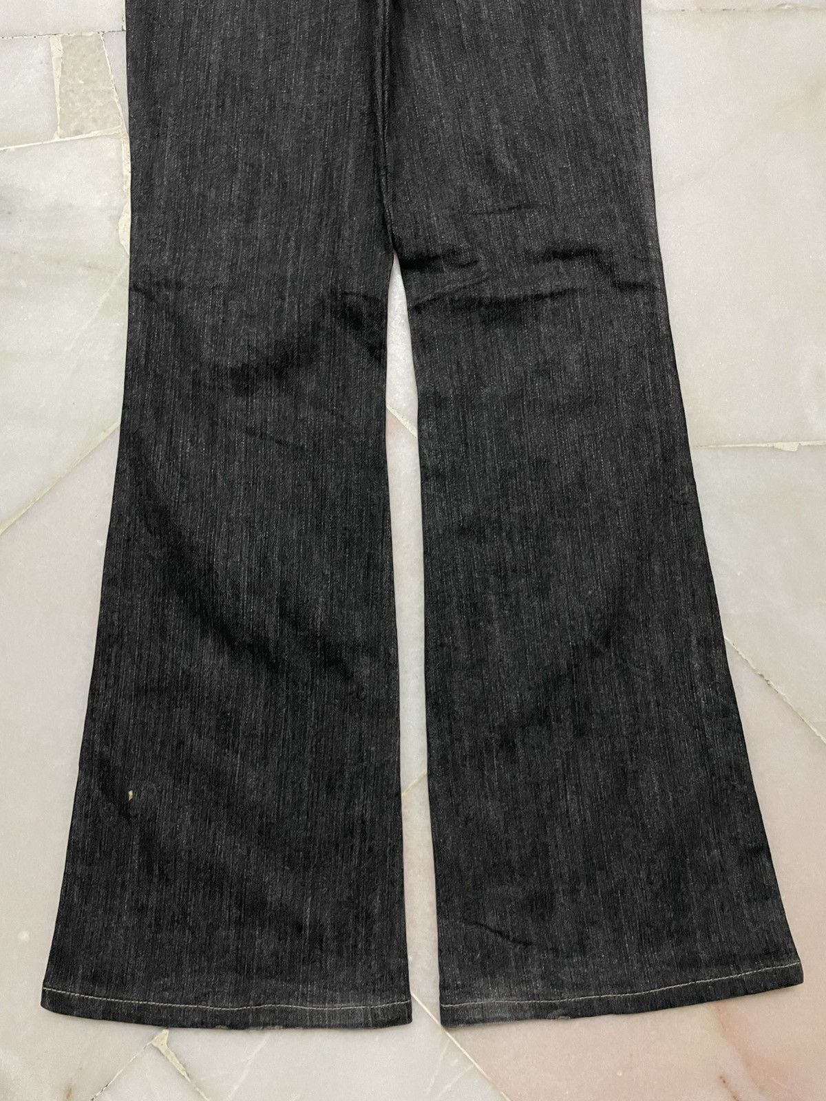 If Six Was Nine 💥Bell Bottom💥90s Style Sweet Camel Bootcut Sand Washed Jean Size 27" / US 4 / IT 40 - 14 Thumbnail