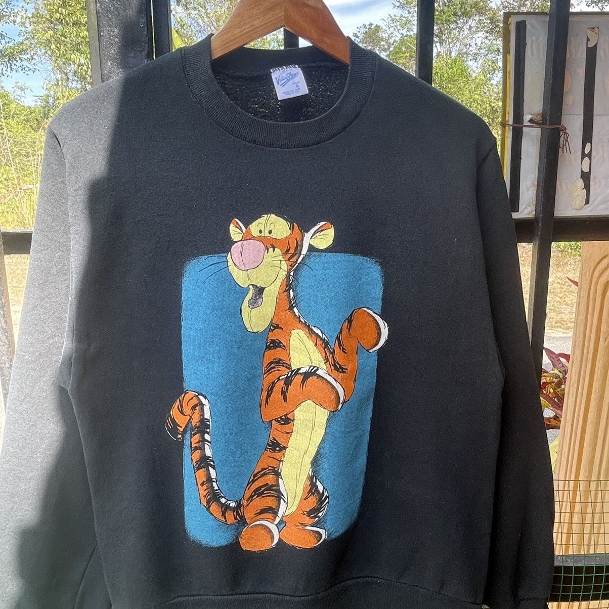 Velva Sheen 🔥Vintage 80s Velva Sheen Disney Tigger Big Image Sweatshirts Size US XS / EU 42 / 0 - 5 Thumbnail