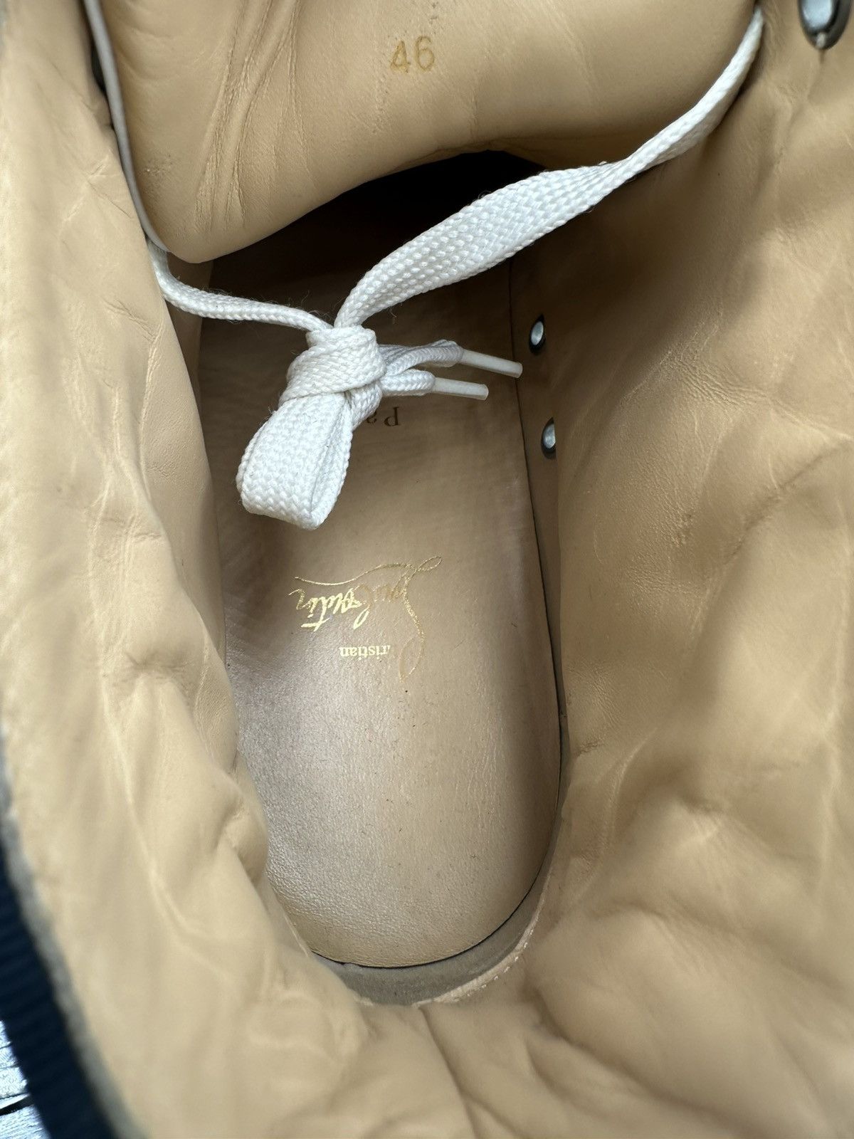 Christian Louboutin Christian Louboutin High Top Sneakers Size US 13 / EU 46 - 16 Thumbnail