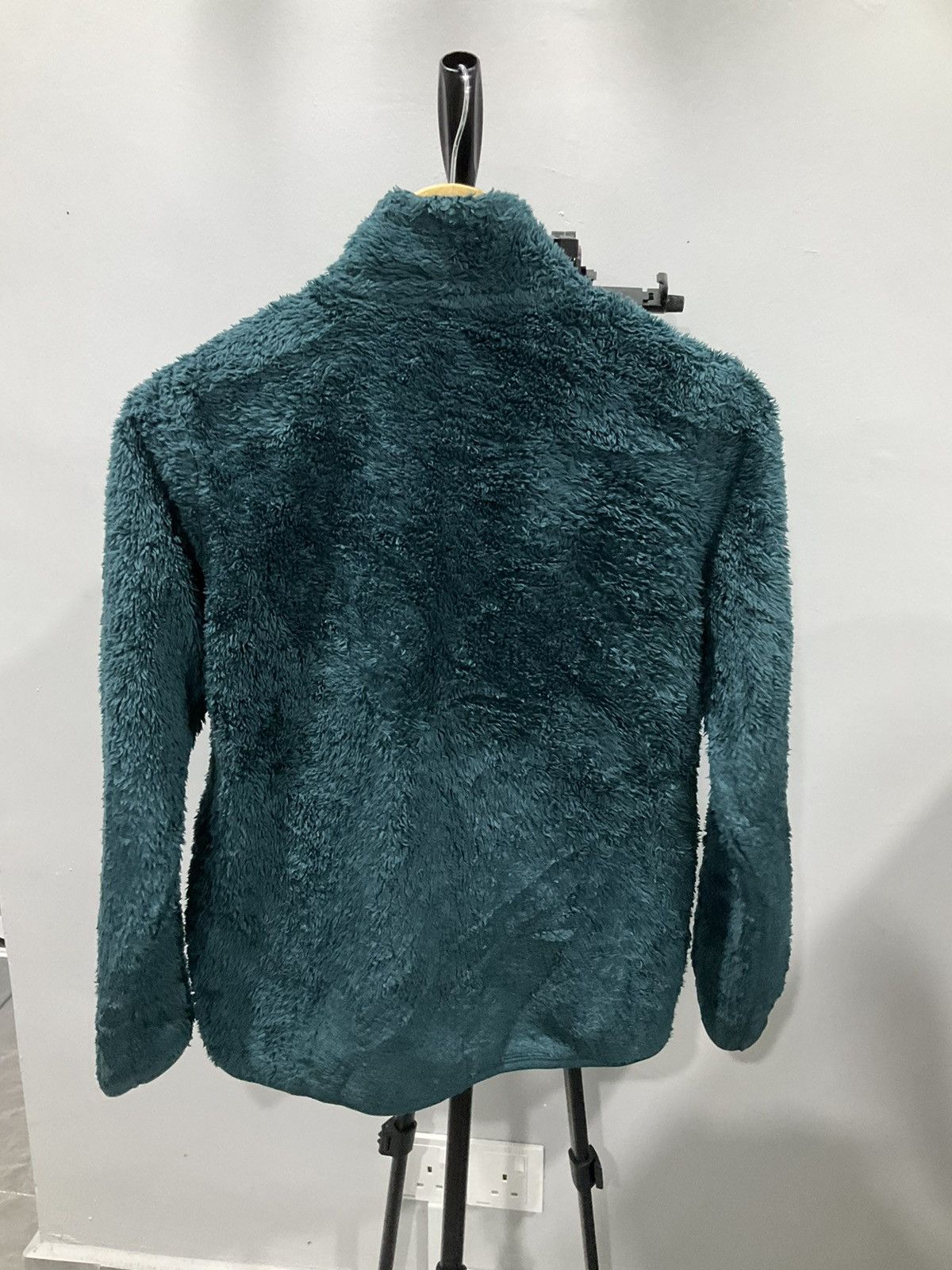 Uniqlo Soft Fabric Emerald Green Uniqlo Fluffy Yarn Fleece Jacket Size US L / EU 52-54 / 3 - 6 Thumbnail