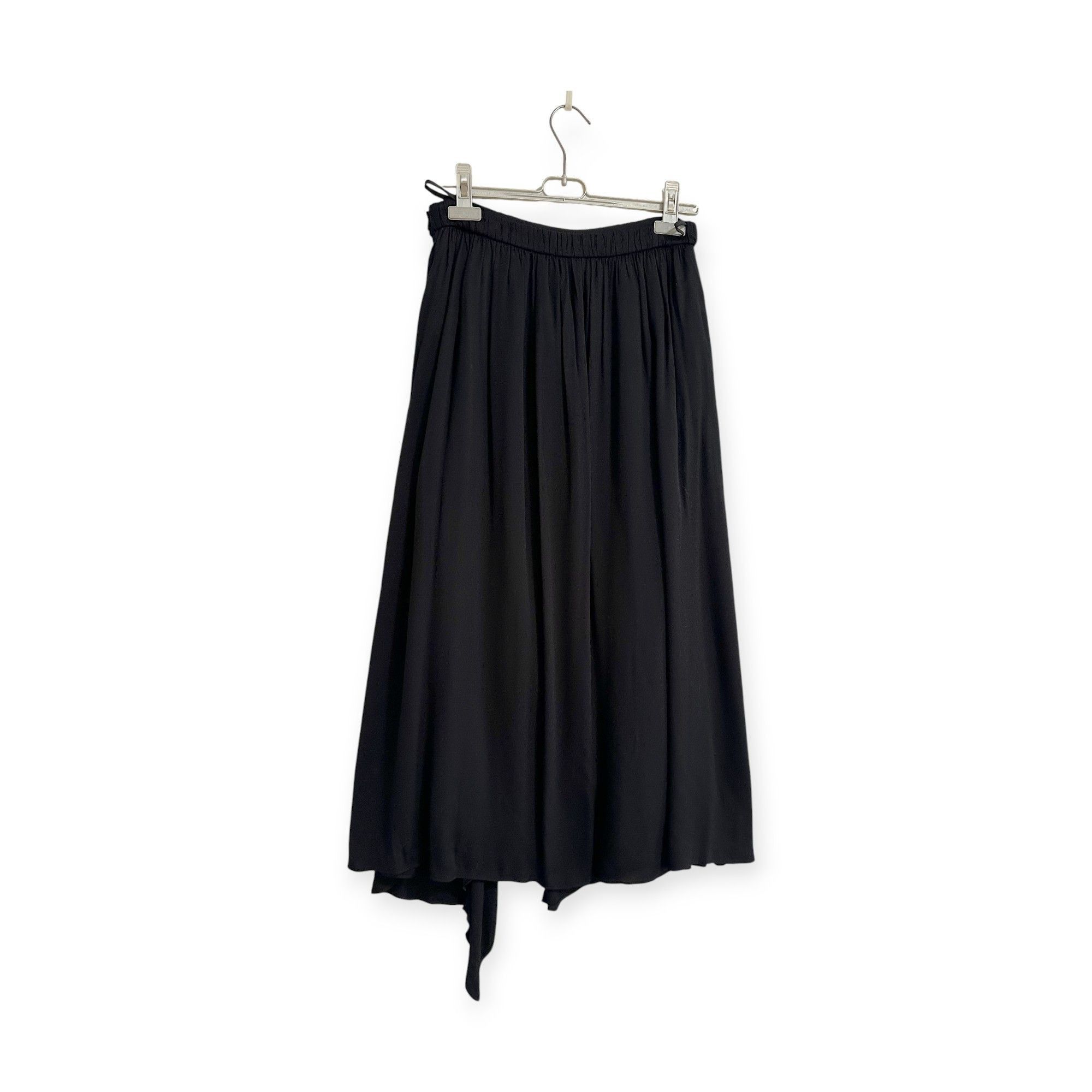 Ulla Johnson Ulla Johnson Sofia Ruffled Crepe Midi Skirt, Black, Size 4, Size 27" / US 4 / IT 40 - 2 Thumbnail