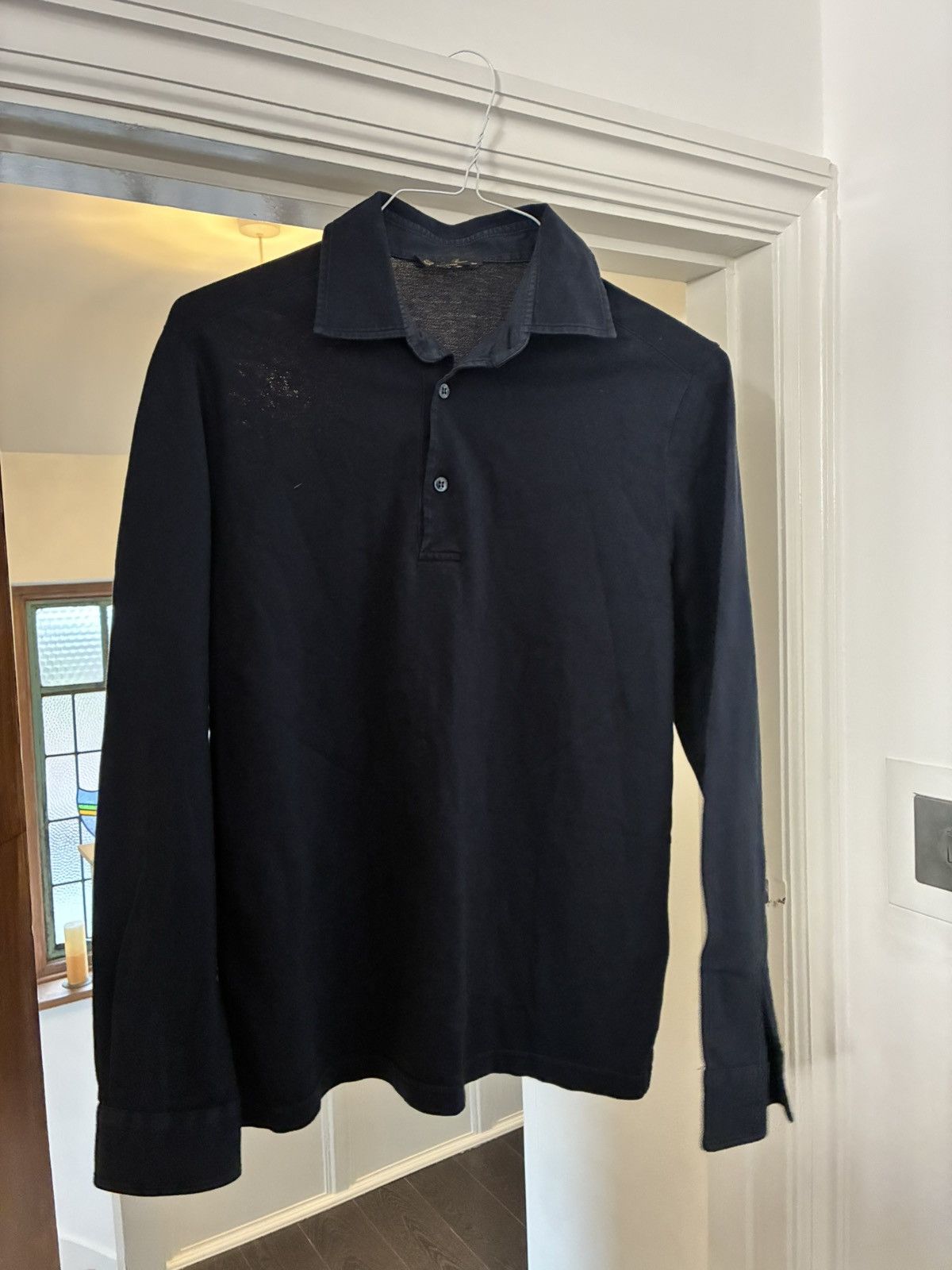 Loro Piana Loro Piana long sleeve polo size xs/small Size US S / EU 44-46 / 1 - 1 Thumbnail
