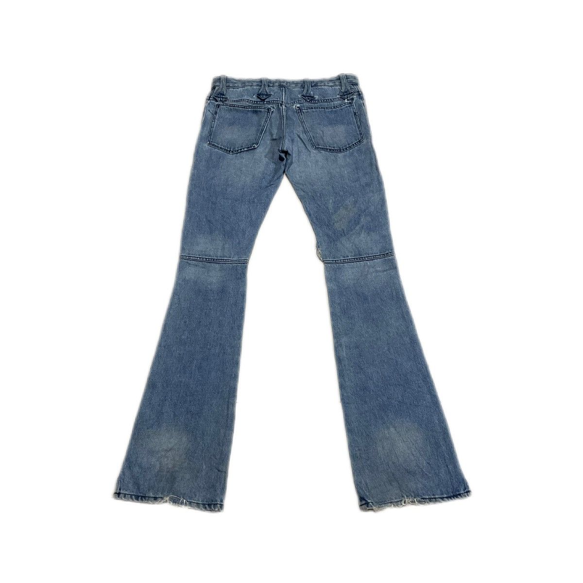 Hysteric Glamour × If Six Was Nine × Japanese Brand 🔥Sick Y2K Japanese Fleur Laces Up Flared Denim Size US 32 / EU 48 - 5 Thumbnail