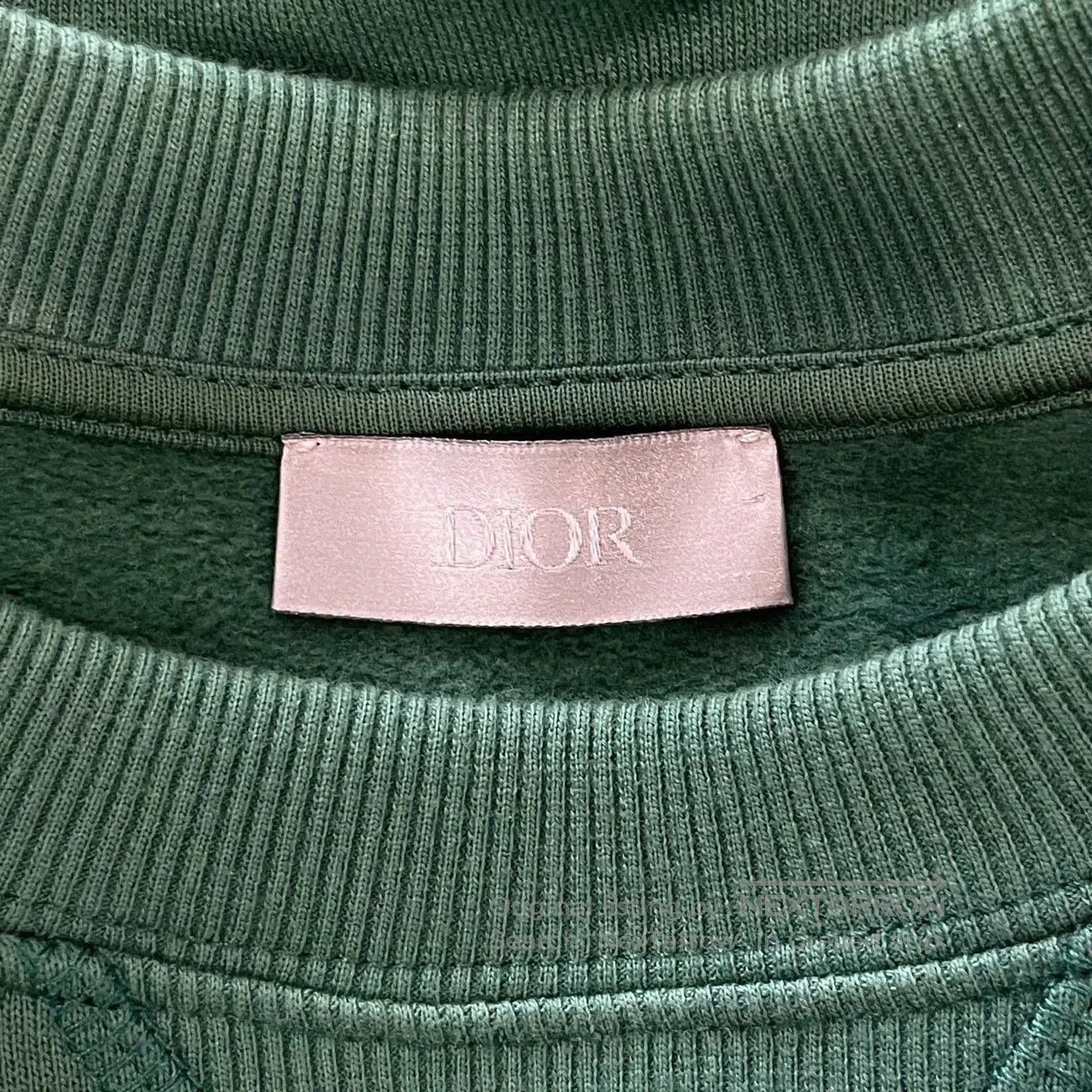 Dior DIOR Green Crewneck Sweatshirt. Size S / US 4 / IT 40 - 5 Thumbnail