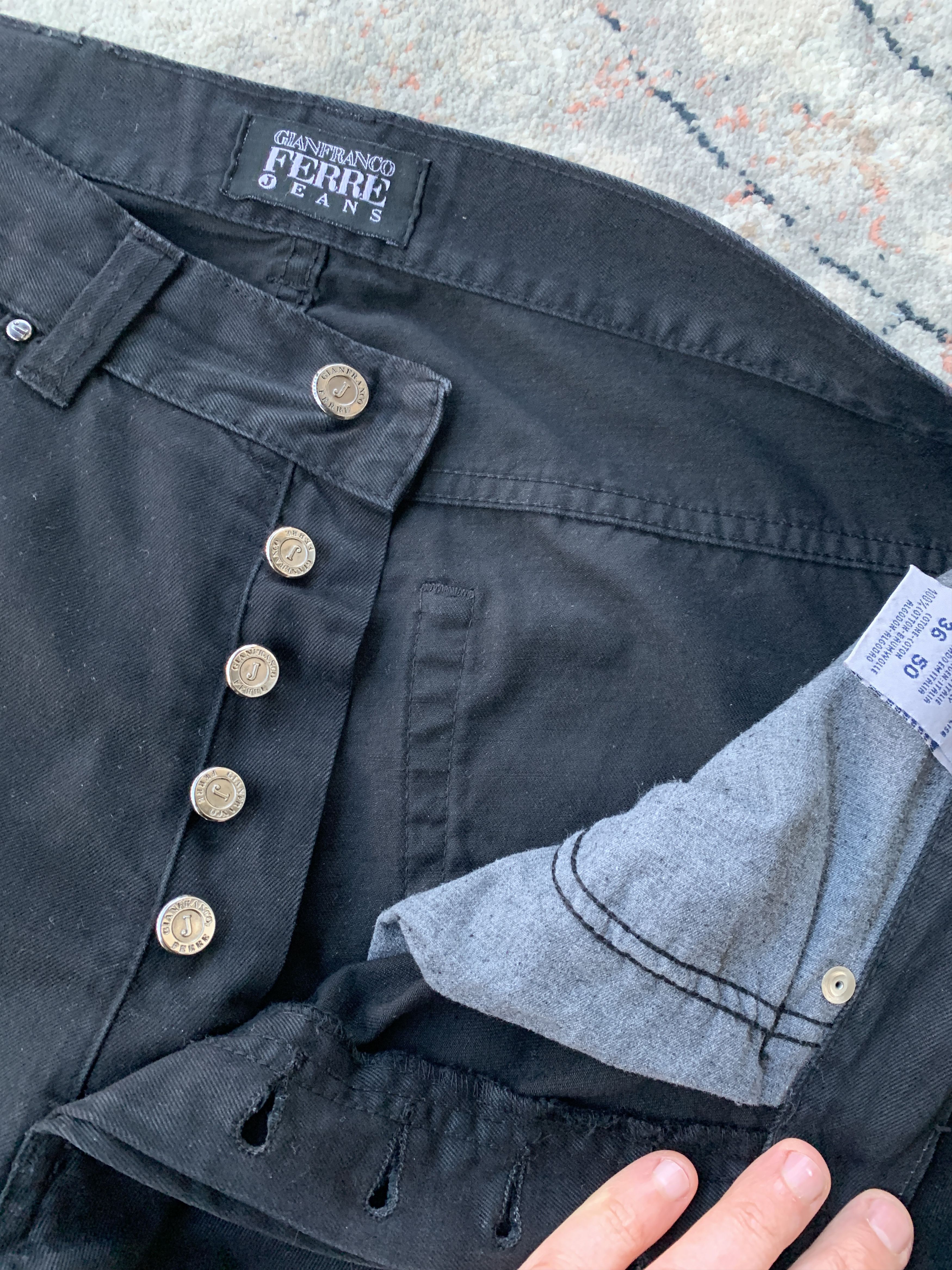 Gianfranco Ferre × Vintage Vintage Gianfranco Ferre Jeans Pants Size US 36 / EU 52 - 3 Thumbnail