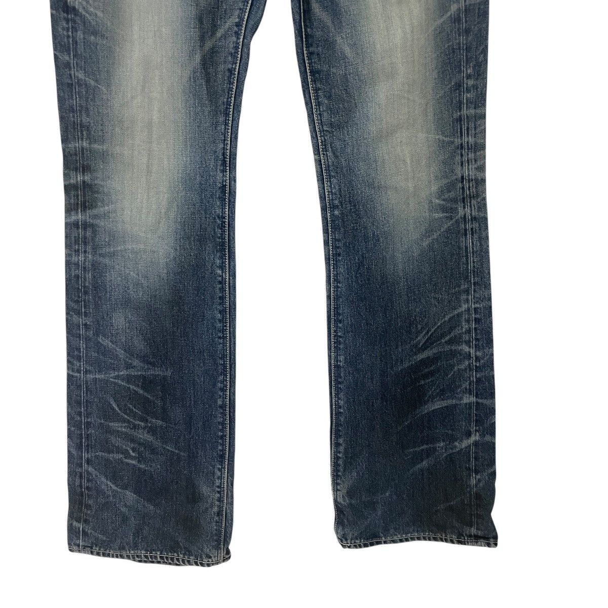 Murder License Vintage Murder License Japan Distressed Denim Jeans Size 33" - 2 Thumbnail