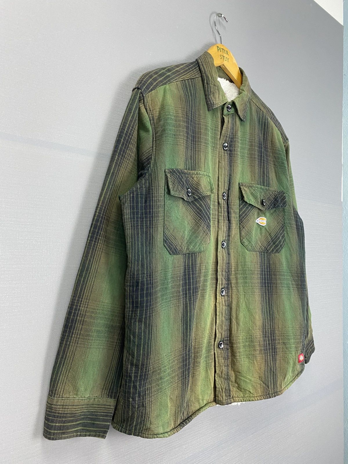 Dickies × Flannel × Vintage Dickies Flannel Jacket Size US L / EU 52-54 / 3 - 4 Thumbnail