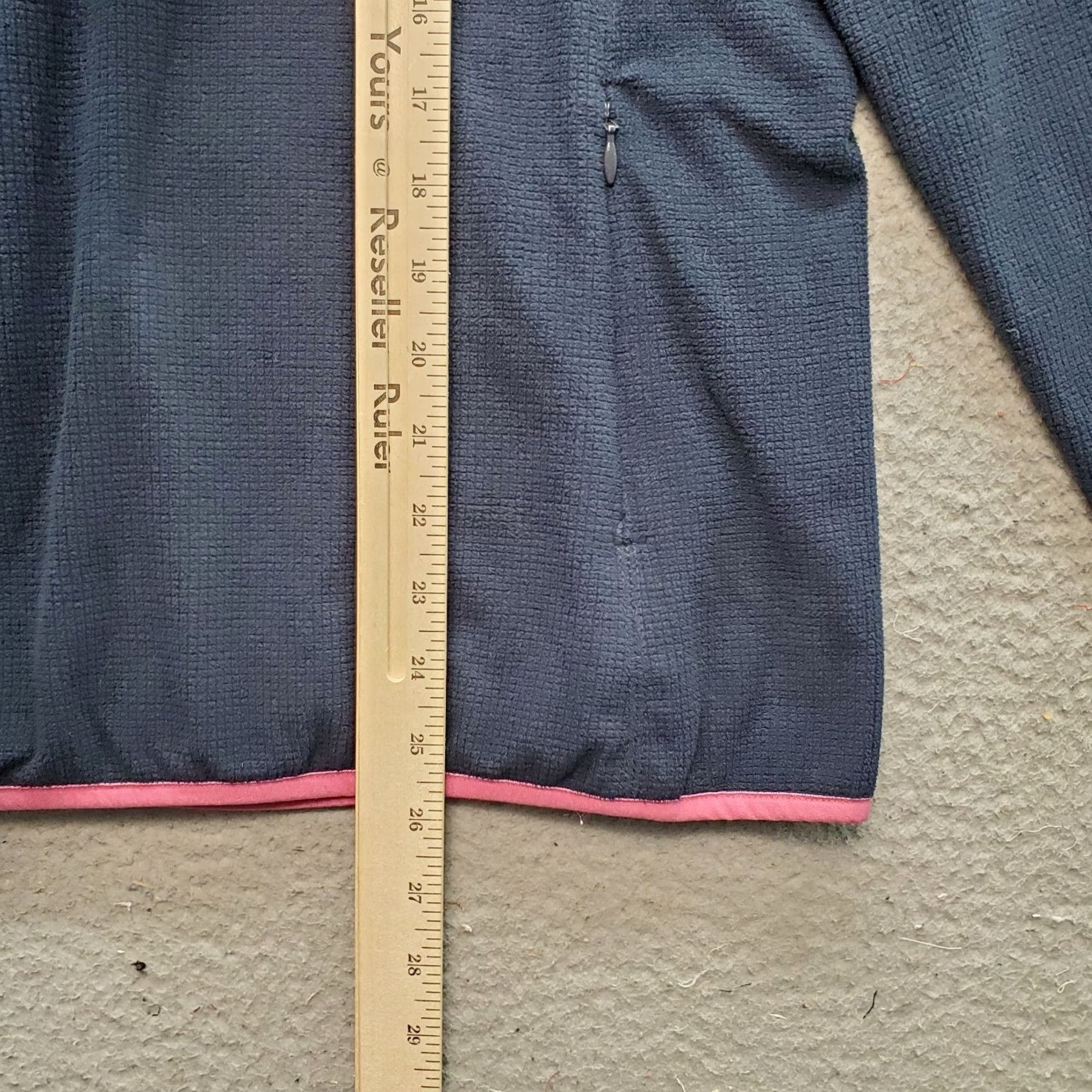 Orvis Orvis Sweatshirt Women’s S Navy Zipped Pocket Long Sleeve Mock Neck Quarter Zip Size S / US 4 / IT 40 - 3 Thumbnail