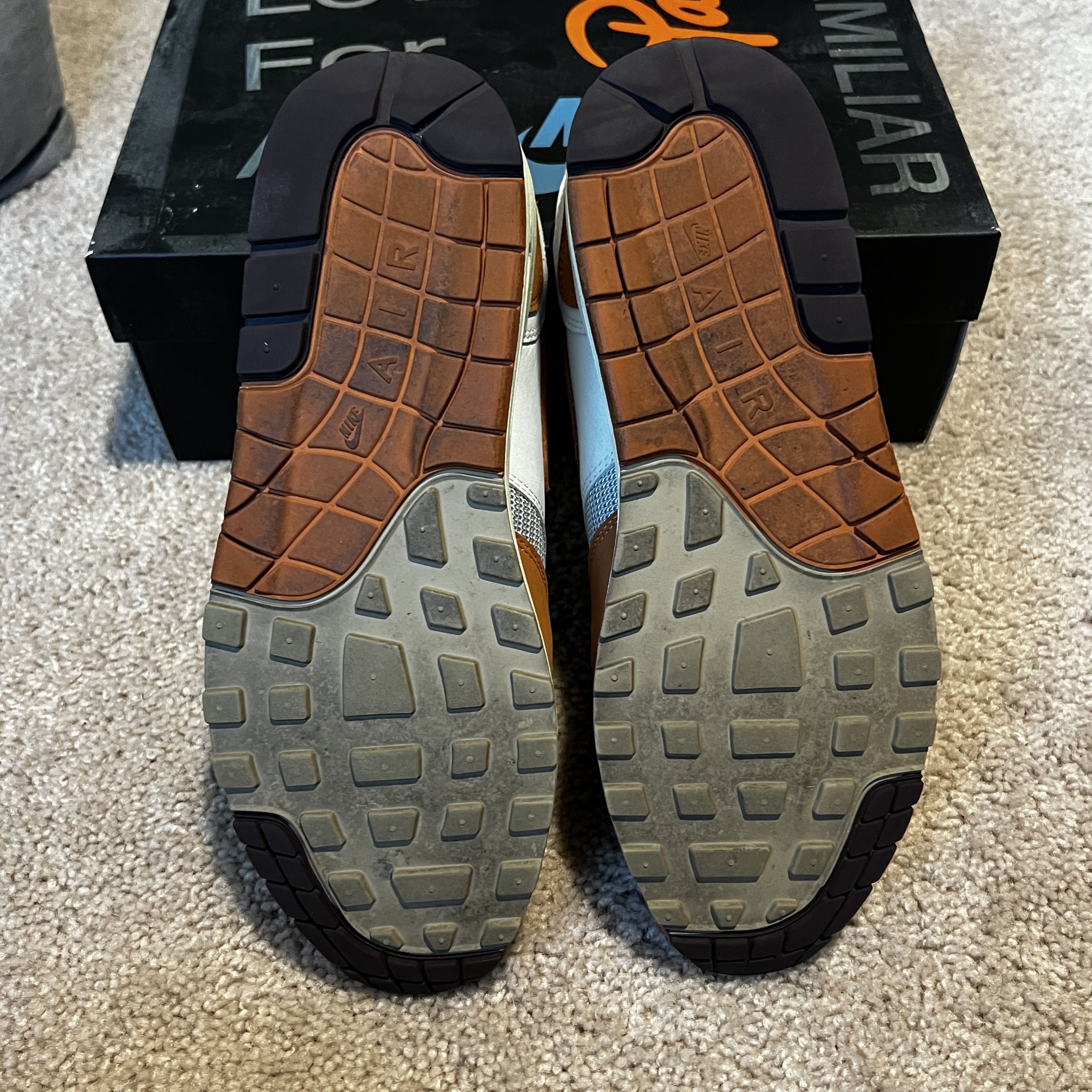 Nike × Patta Patta x Nike Air Max 1 Waves "Monarch" Size US 10 / EU 43 - 7 Thumbnail