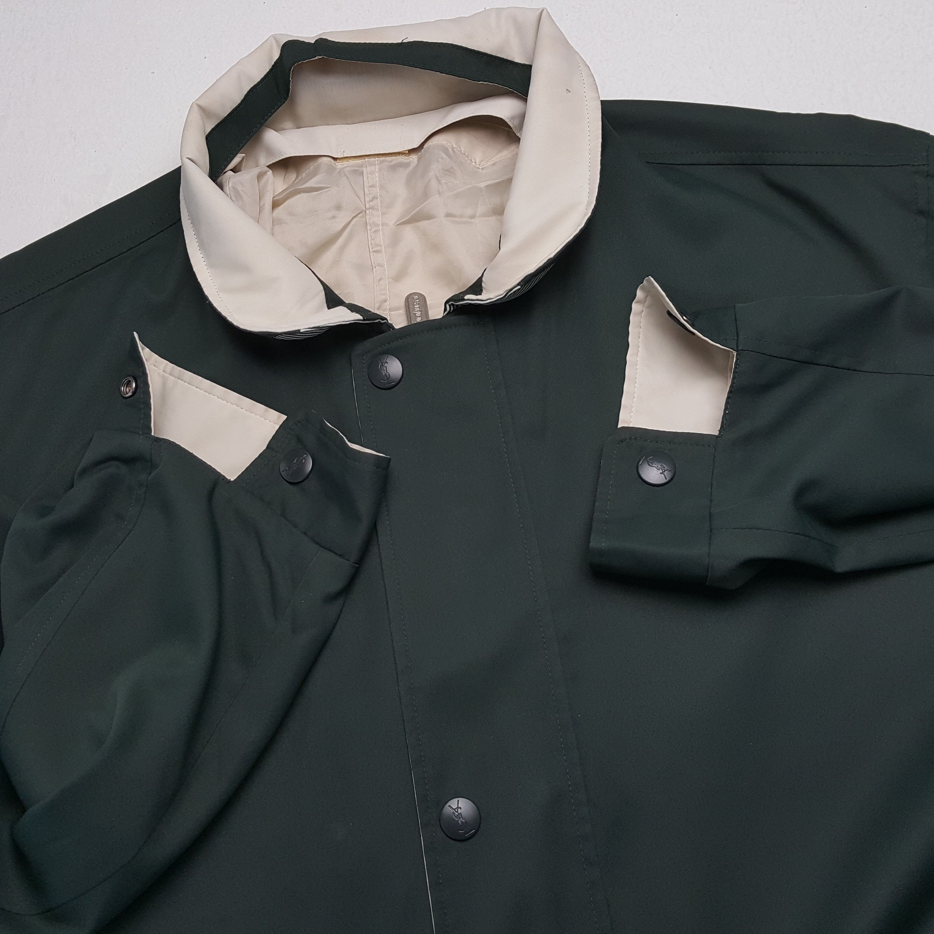Vintage × Yves Saint Laurent Vintage YVES SAINT LAURENT Italian Brand Reversible Jacket Size US XL / EU 56 / 4 - 12 Thumbnail