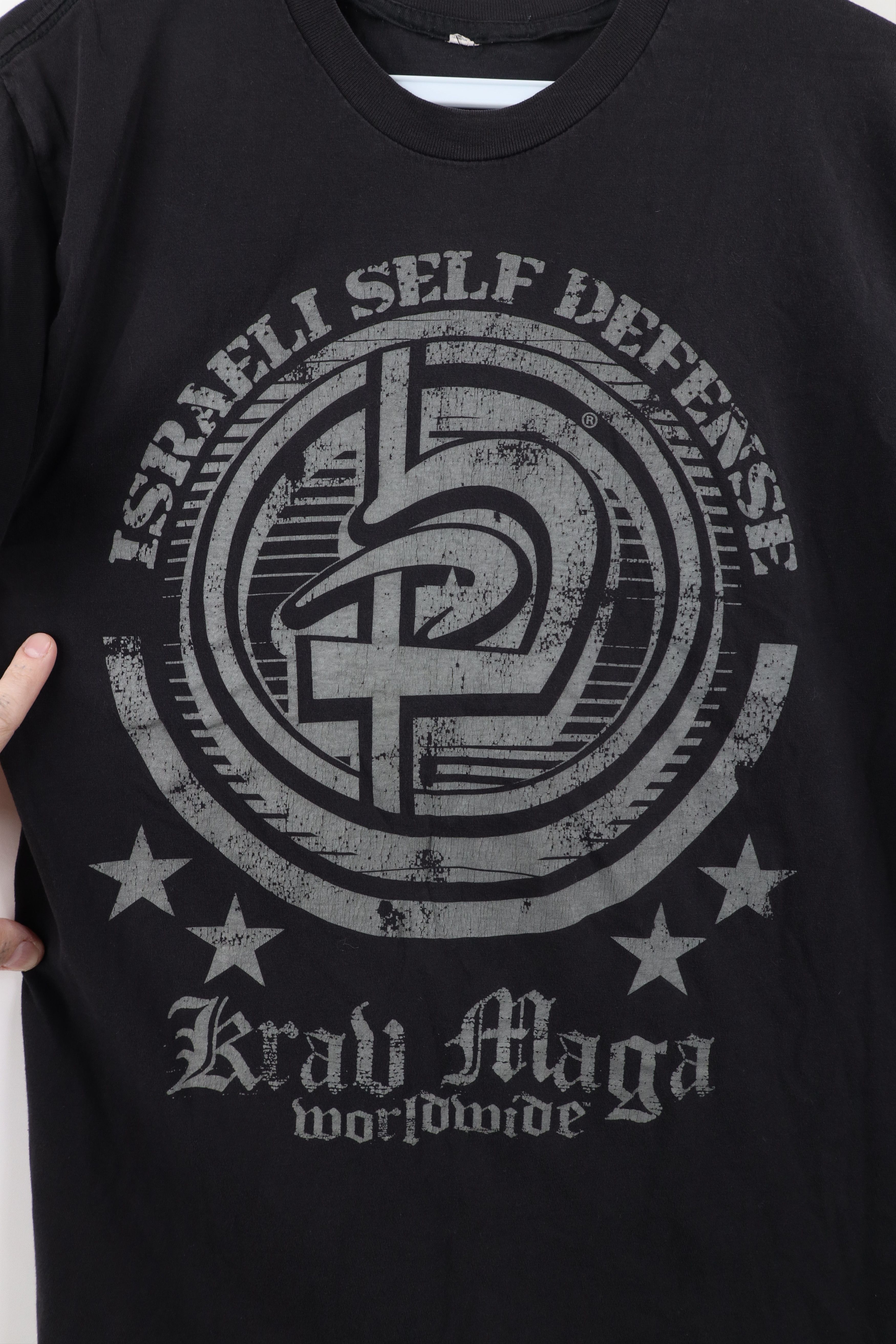 Vintage Vintage Krav Maga Israeli Self Defense Short Sleeve T-Shirt Size US S / EU 44-46 / 1 - 4 Thumbnail
