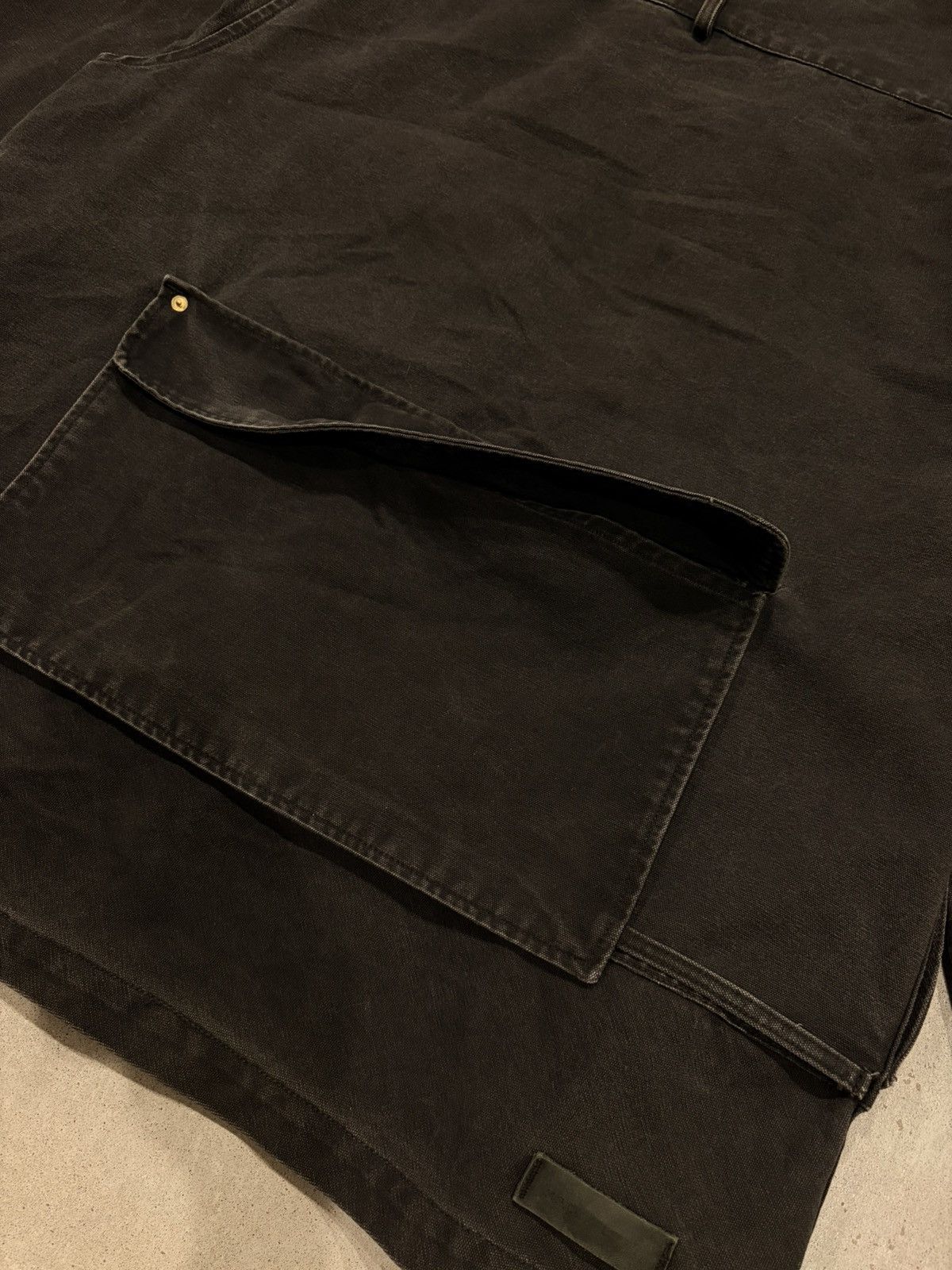 Mr. Completely MR COMPLETELY Washed Canvas Utility Jacket Size US L / EU 52-54 / 3 - 7 Thumbnail