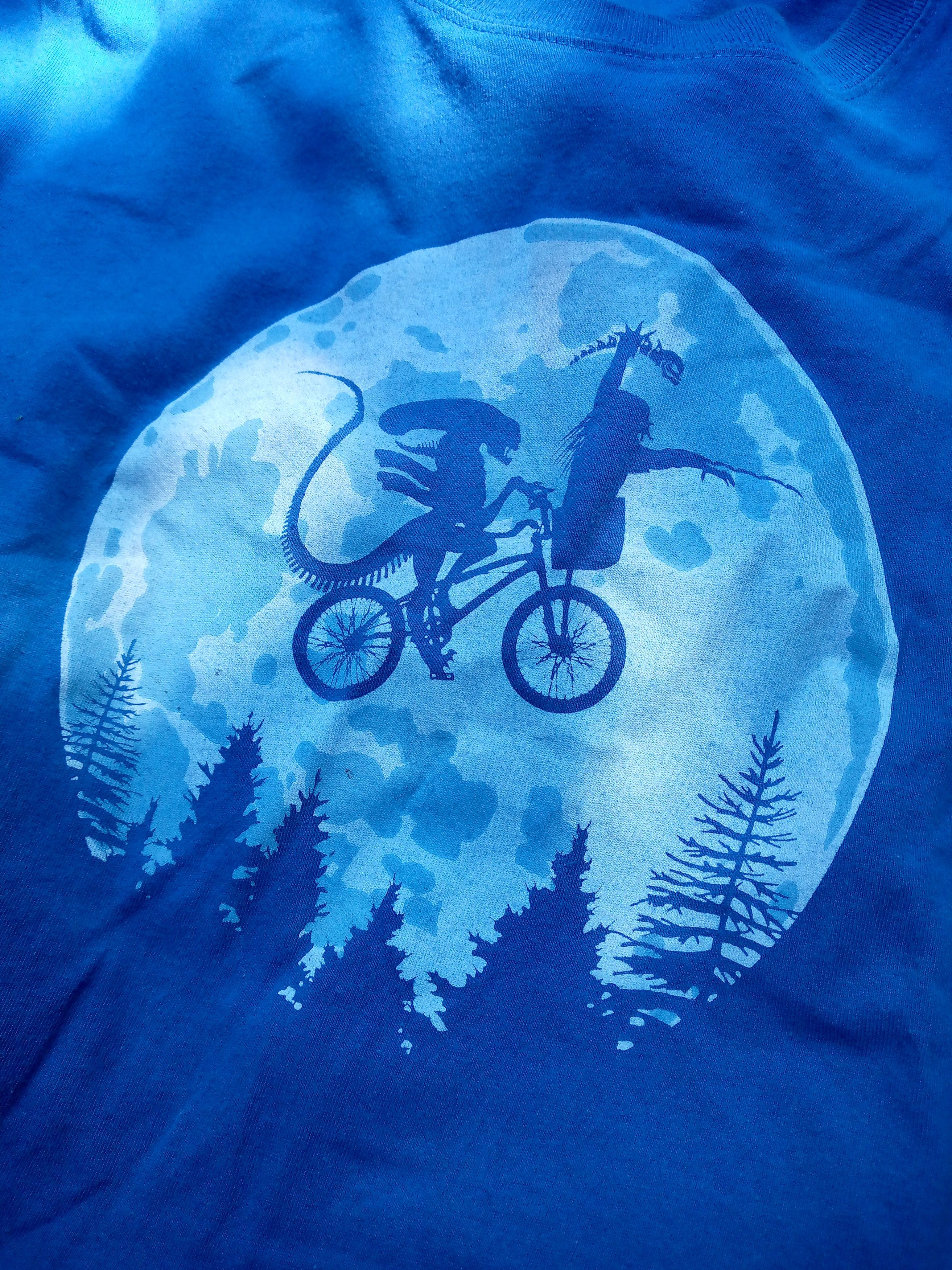 Vintage Vtg Parody Tees E.T Concepts Alien vs Predator Size US M / EU 48-50 / 2 - 3 Thumbnail