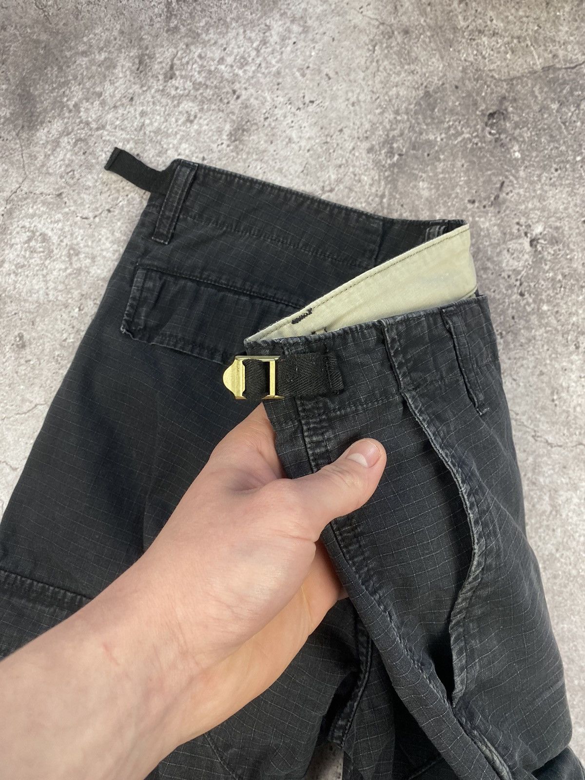 Carhartt × Dickies × Vintage VINTAGE CARHARTT CARGO BAGGY PANTS FADED BLACK 00s Size US 32 / EU 48 - 10 Thumbnail