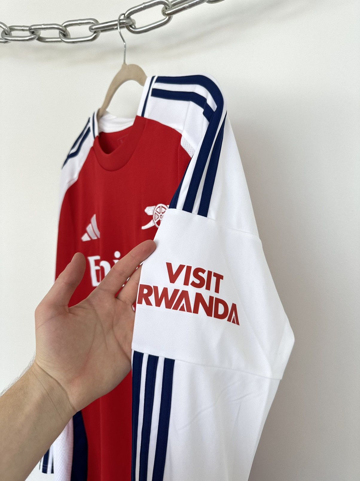 Adidas Adidas FC Arsenal 2024-25 Home Long Sleeve Soccer Jersey Size US XL / EU 56 / 4 - 6 Thumbnail