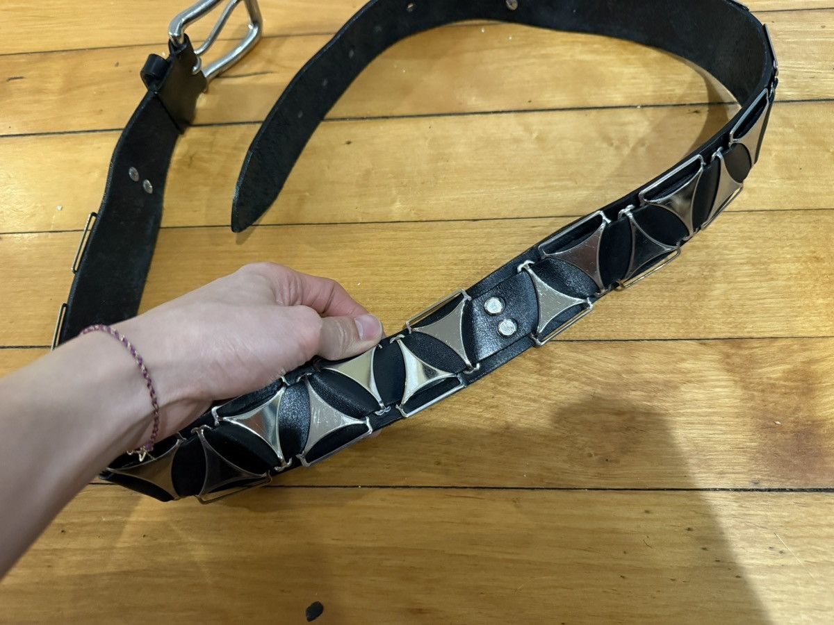 Balmain Balmain SS11 X [pyramid stud] belt size 90 read descrip Size 32 - 7 Thumbnail