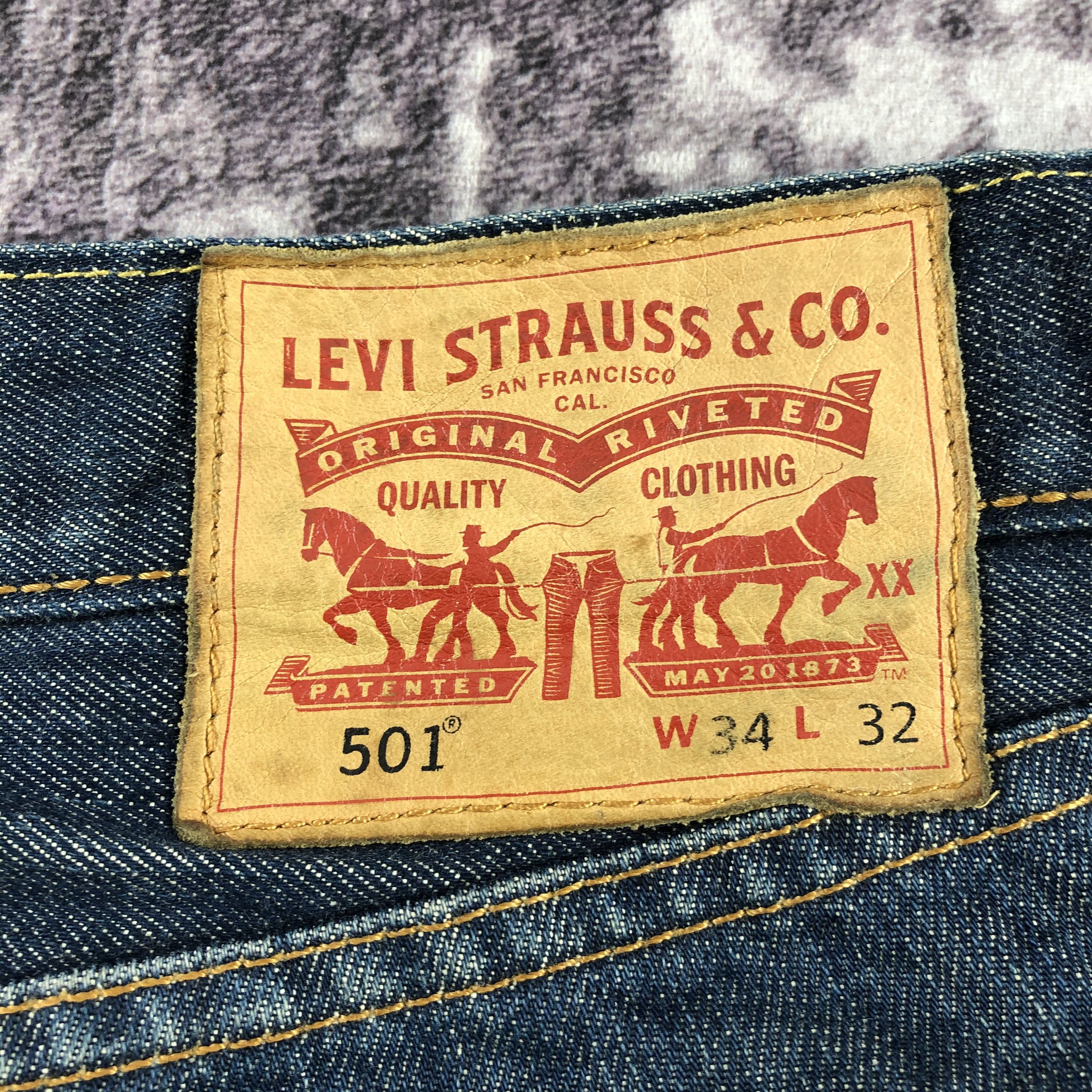 Levi's × Vintage Vintage Blue Wash Levis 501 Jeans-JM2925 Size US 35 - 10 Thumbnail