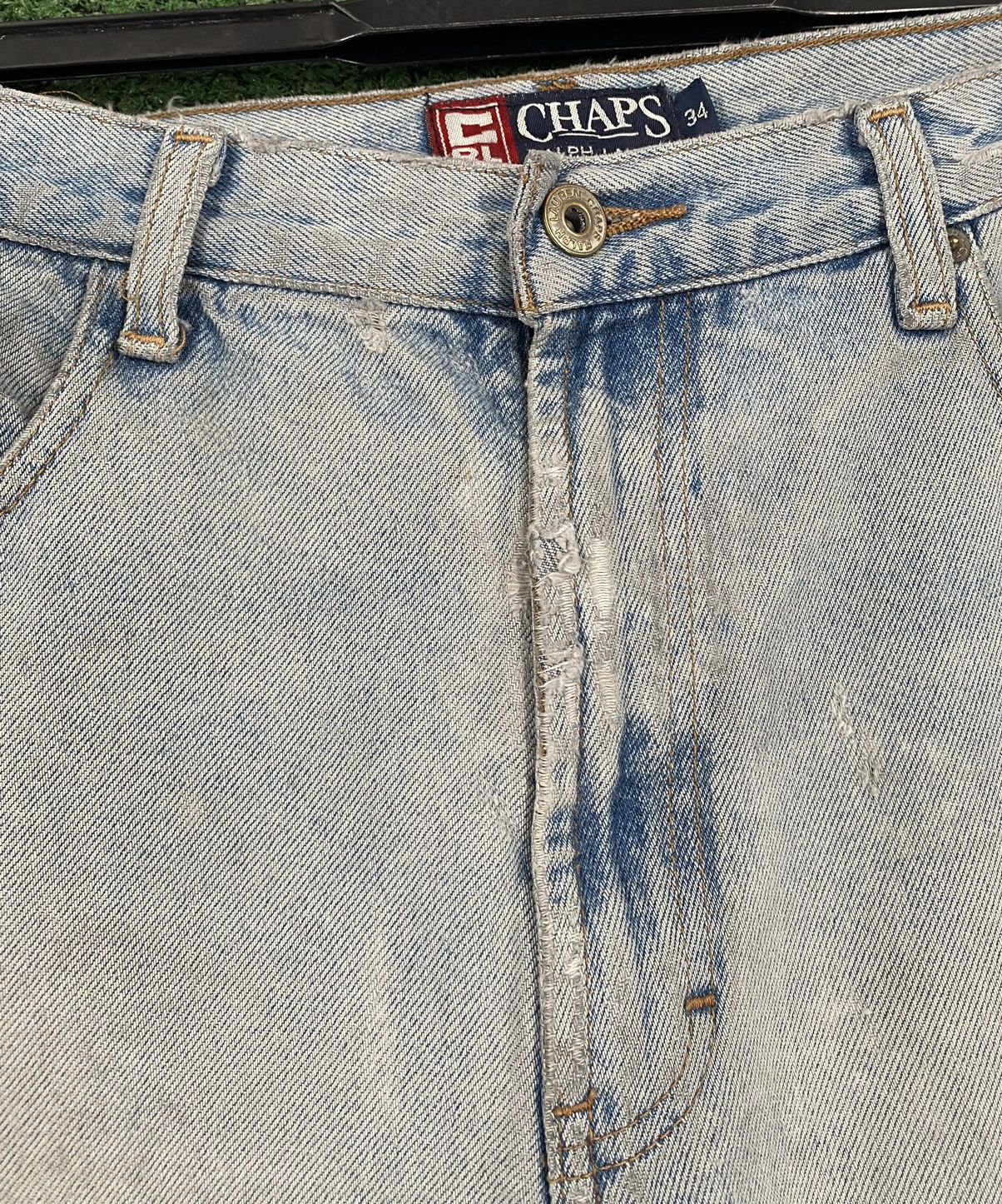 Other VTG 90’s Chaps Ralph Lauren Jean Shorts Jorts 33 Thrashed Size US 33 - 8 Thumbnail
