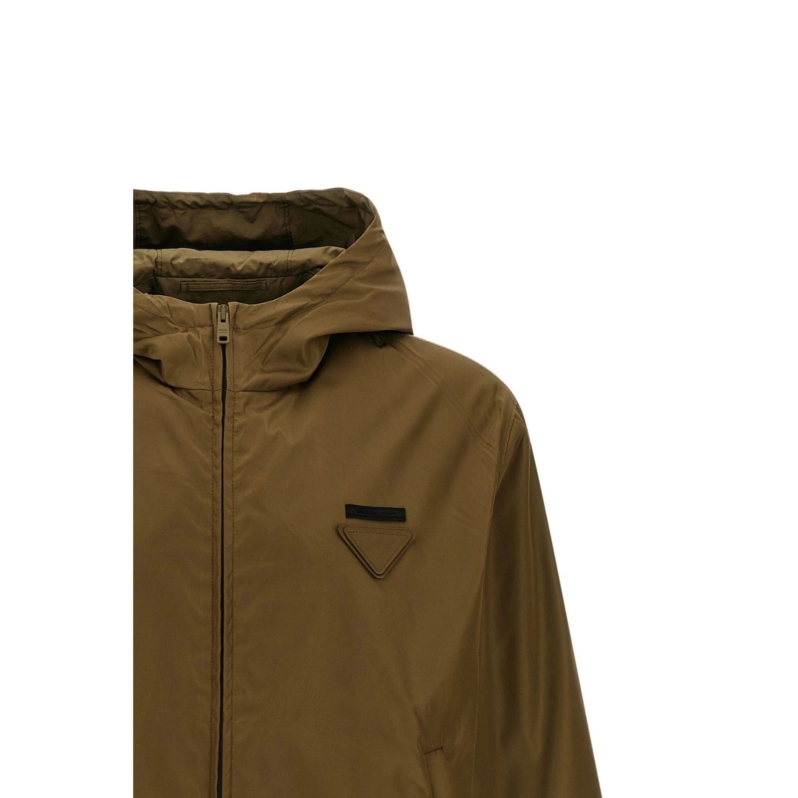 Prada PRADA Green Re-Nylon Anorak Jacket New & Authentic (Men's si Size US XL / EU 56 / 4 - 3 Thumbnail