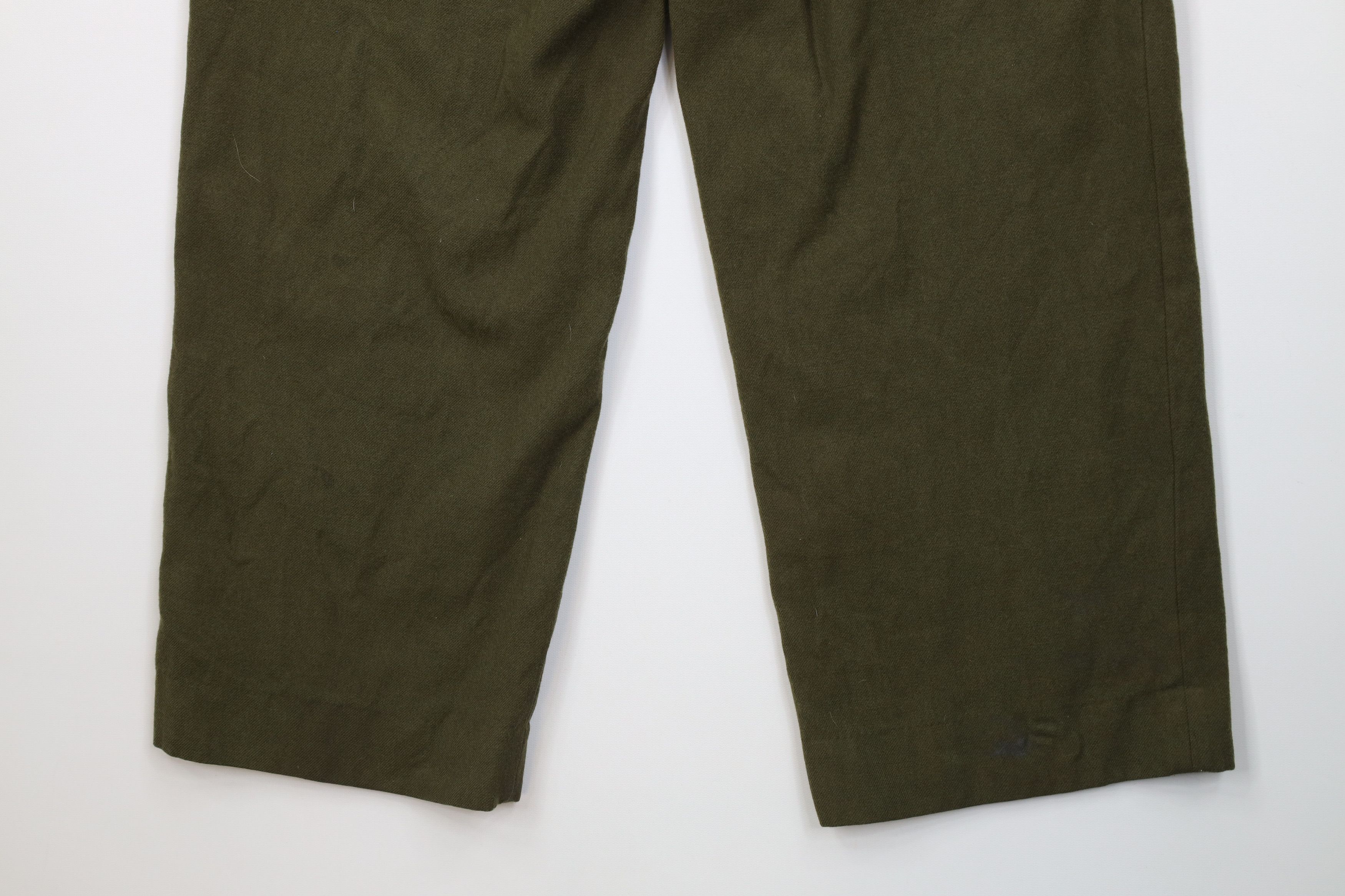 Vintage Vintage 50s Korean War USGI Wide Leg Field Trousers Pants Size US 32 / EU 48 - 15 Thumbnail
