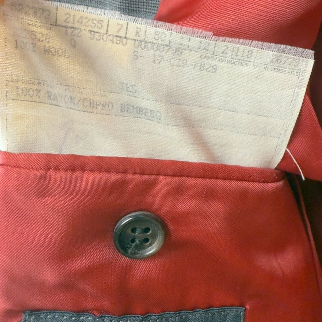 Ermenegildo Zegna ERMENEGILDO ZEGNA Trofeo 3 Button Front Blazer Jacket Sz 50R Size 50R - 7 Thumbnail