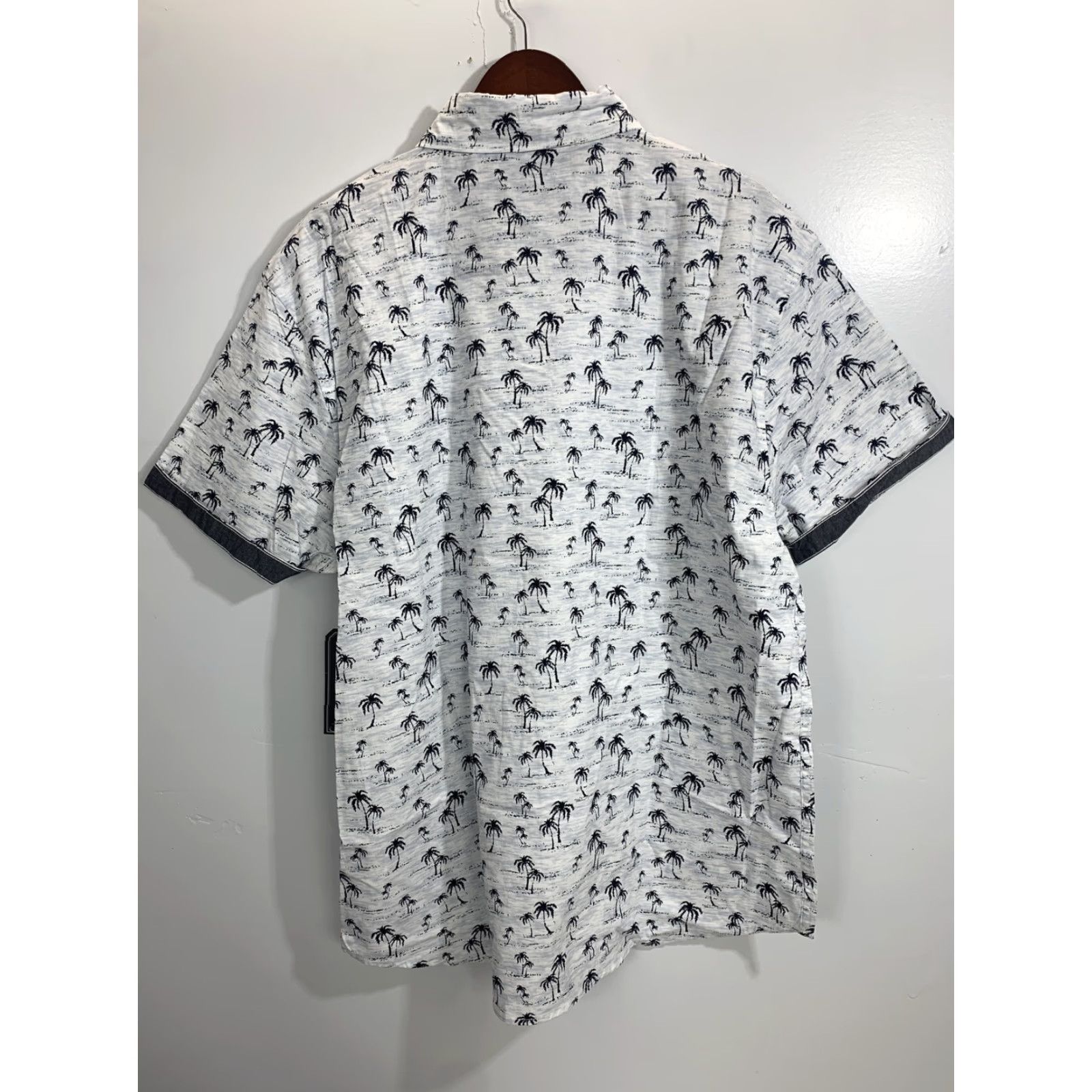 Vintage Company 81 Eighty One Men's Button Down Palm Tree Short Sleeve Shirt Sz 2XL #429 Size US XXL / EU 58 / 5 - 3 Thumbnail