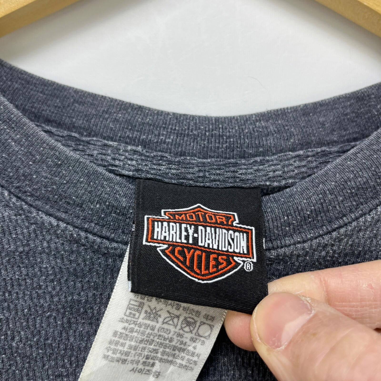 Other Vintage Harley-Davidson Long Sleeve Shirt Large Size ONE SIZE - 4 Thumbnail