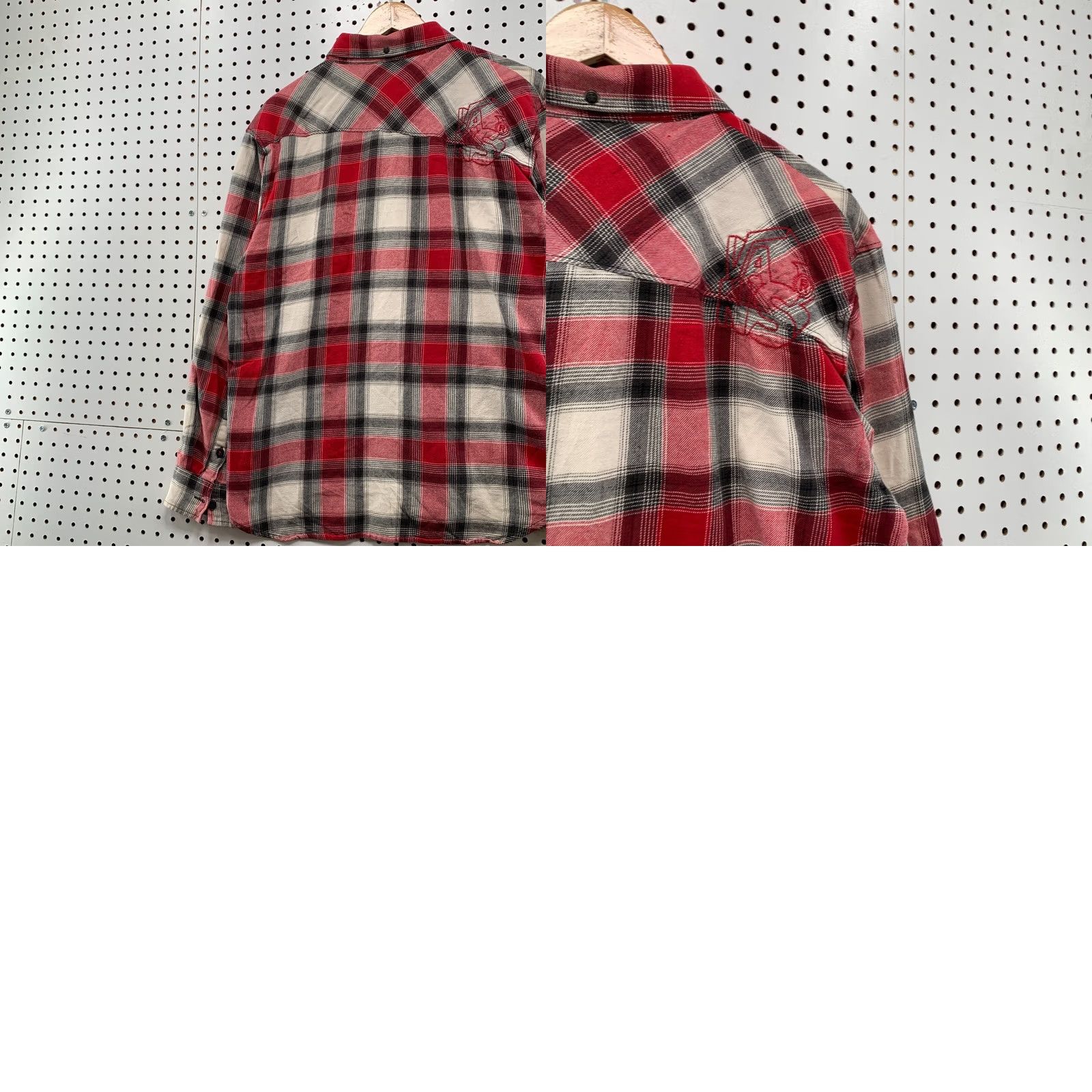 Vans VAns Button-Up Flannel Shirt Mens Large Red Plaid Long Sleeve Button-Up Shirt Mens Large Red White Plaid •Van s• Size US L / EU 52-54 / 3 - 10 Thumbnail