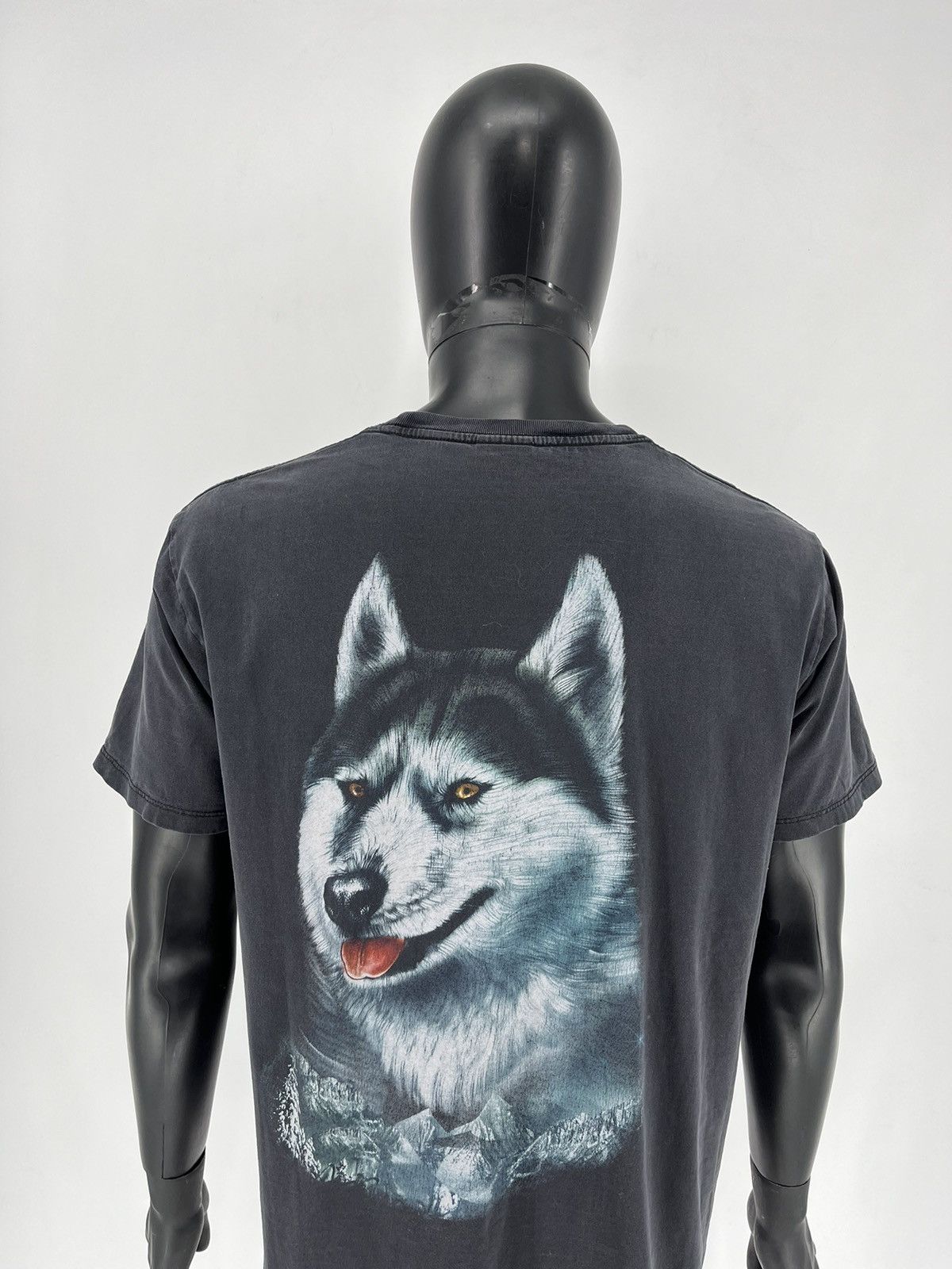 Band Tees Vintage 90s Wolf Face Boxy Fit Tee Toys Rock Size US L / EU 52-54 / 3 - 11 Thumbnail