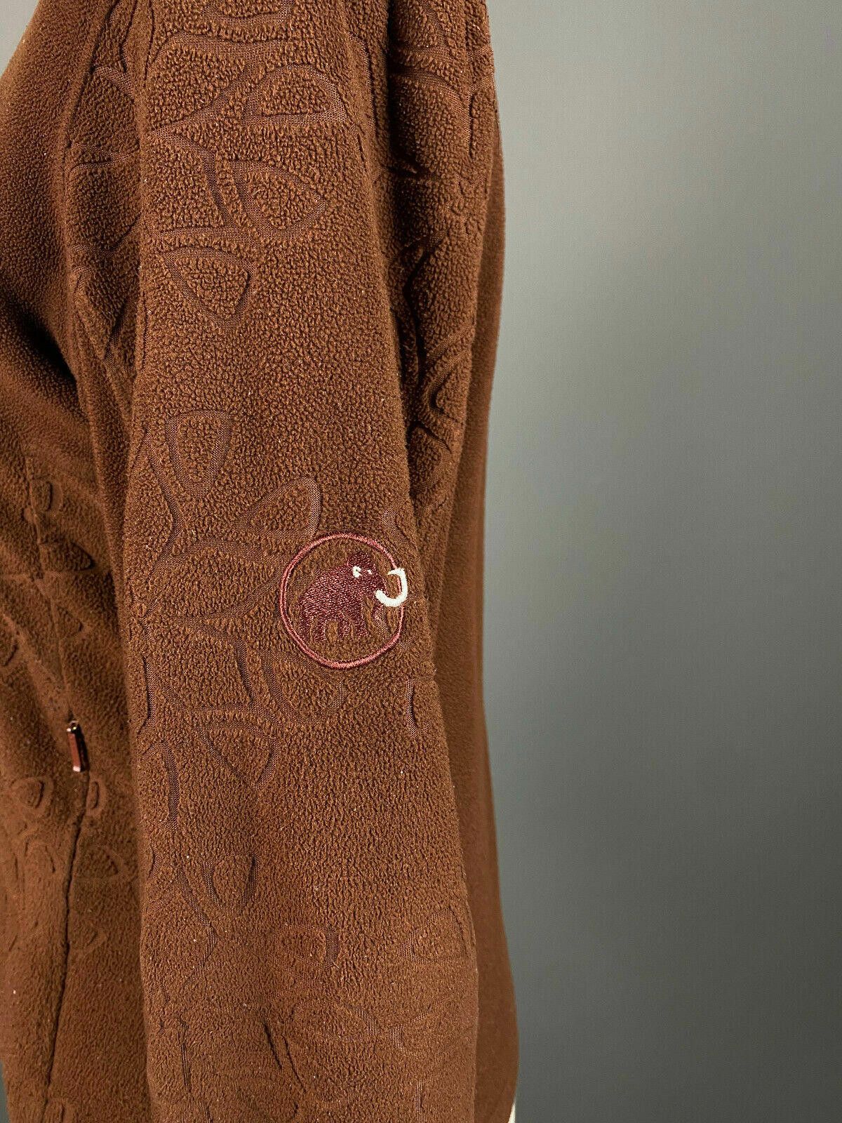 Mammut Ladies Mammut Technopile Borwn Floral Sweater Size M Size M / US 6-8 / IT 42-44 - 7 Thumbnail