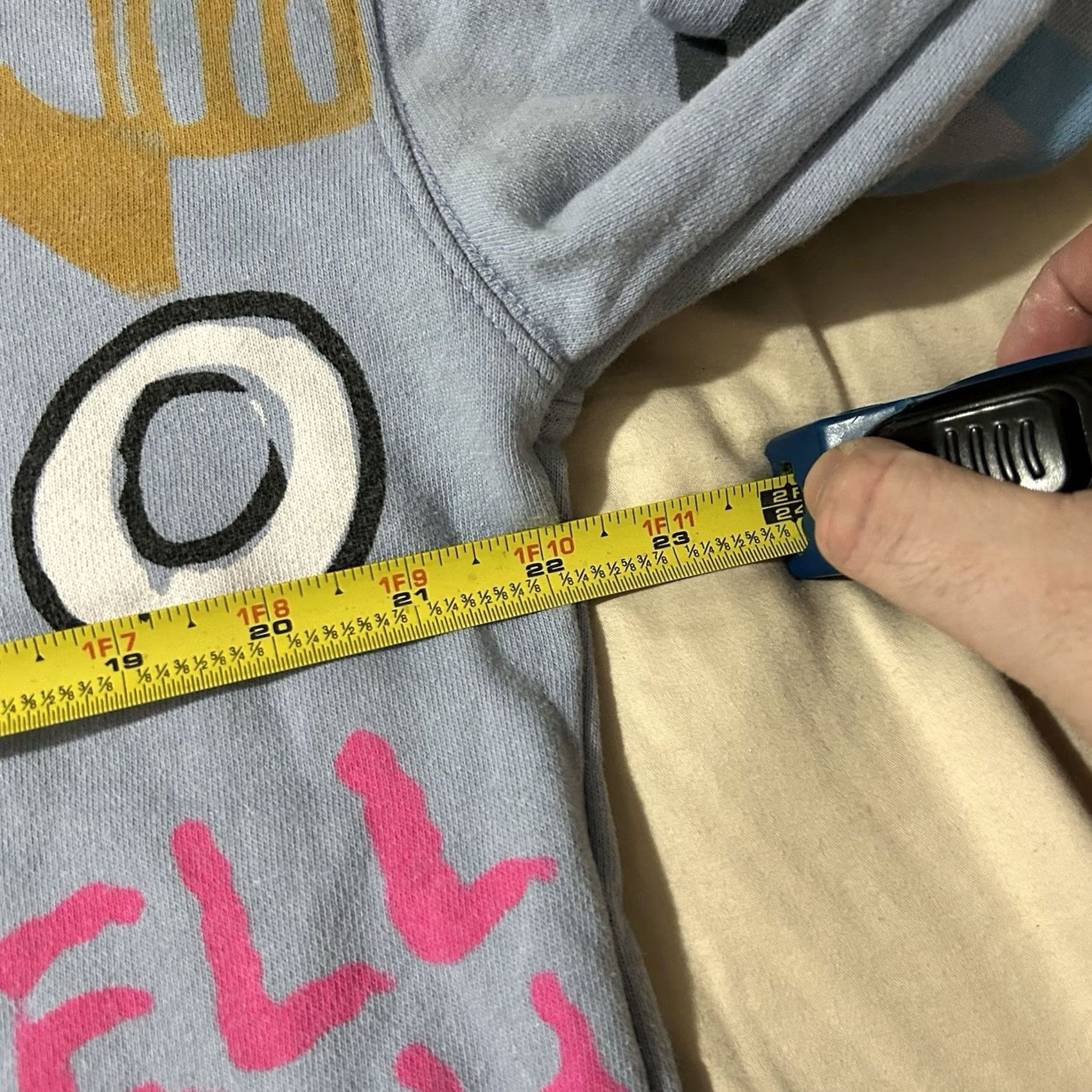Vintage One Teaspoon X Free People Hand Painted Graffiti Sweatshirt Medium Women’s Size M / US 6-8 / IT 42-44 - 7 Thumbnail