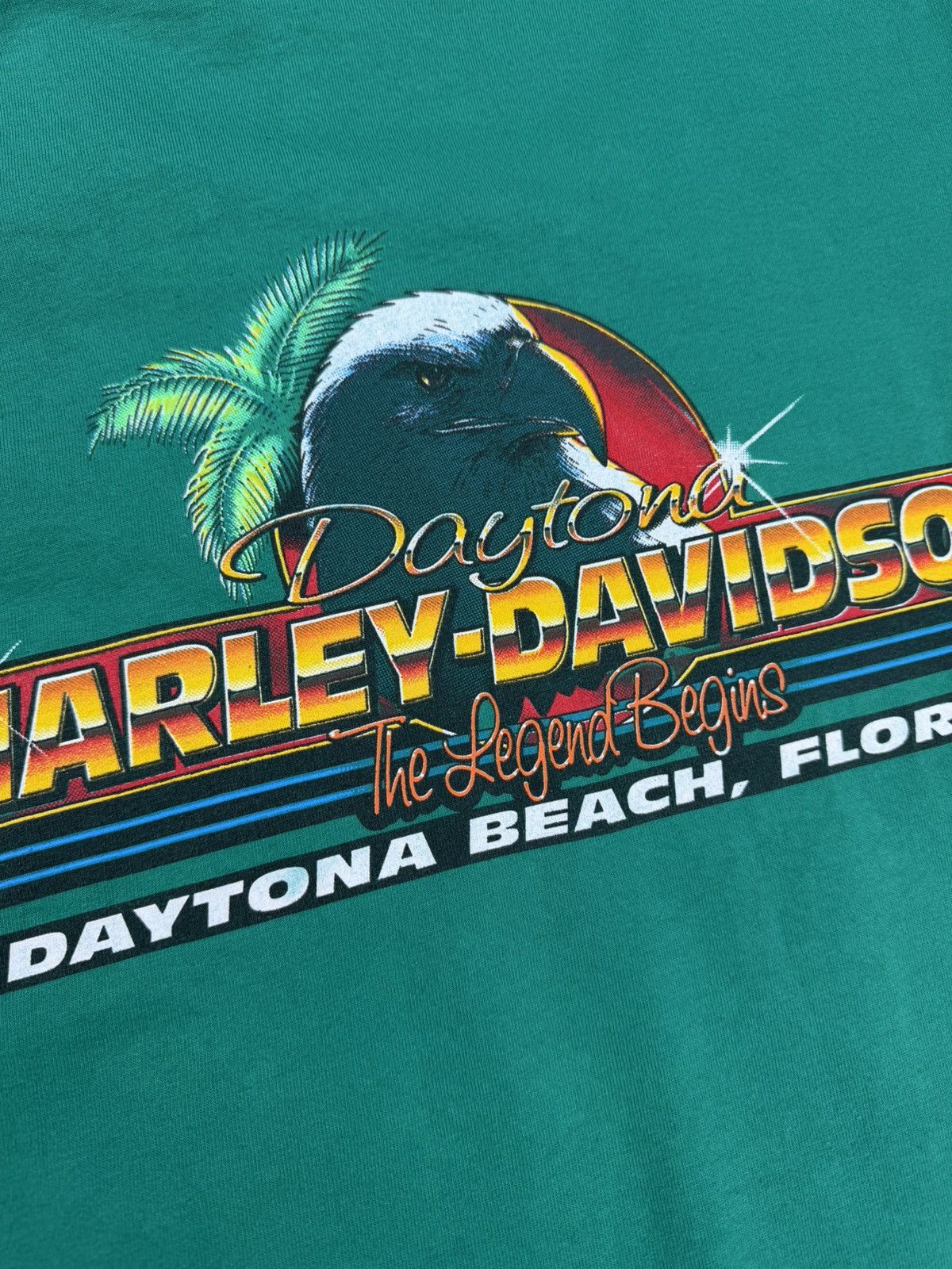 Harley Davidson Harley Davidson 90’s Daytona Biker Week Tee Shirt Size L Size US L / EU 52-54 / 3 - 9 Thumbnail