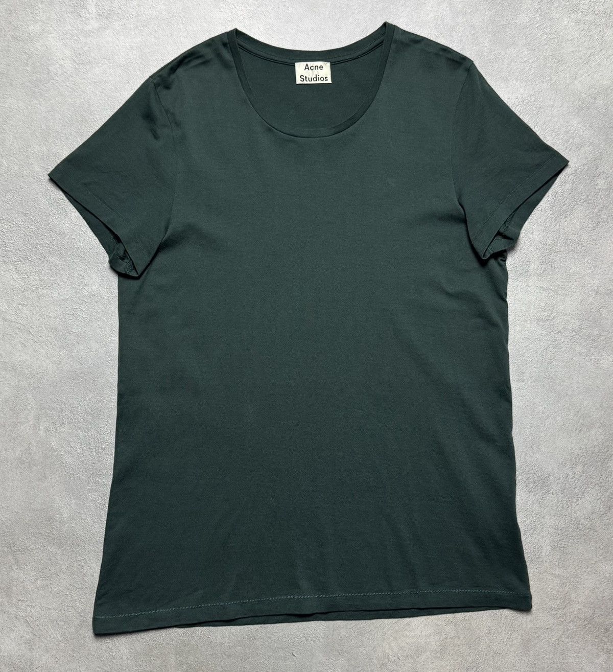 Acne Studios Acne Studios Standard Winter RAW15 Cotton T-Shirt Size US S / EU 44-46 / 1 - 1 Thumbnail
