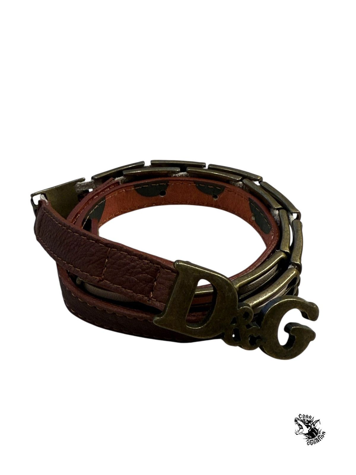 Dolce & Gabbana Dolce and Gabbana womens slim leather belt Size ONE SIZE - 1 Thumbnail