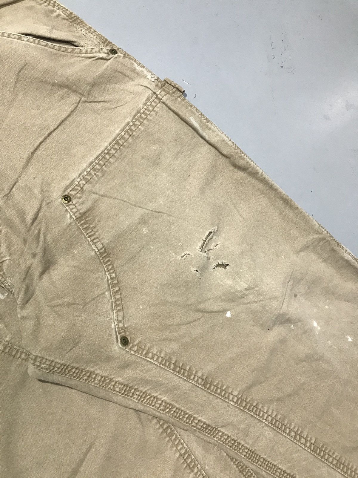 Carhartt Vintage carhartt damaged double knee workwear Size US 40 / EU 56 - 7 Thumbnail